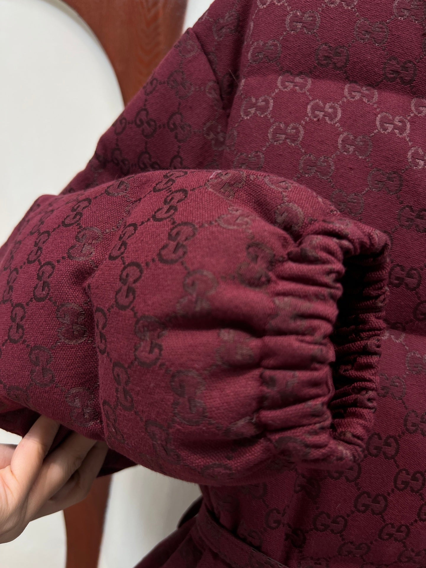 Gucci 2026 Puffer Jacket Red Down Cotton 309592