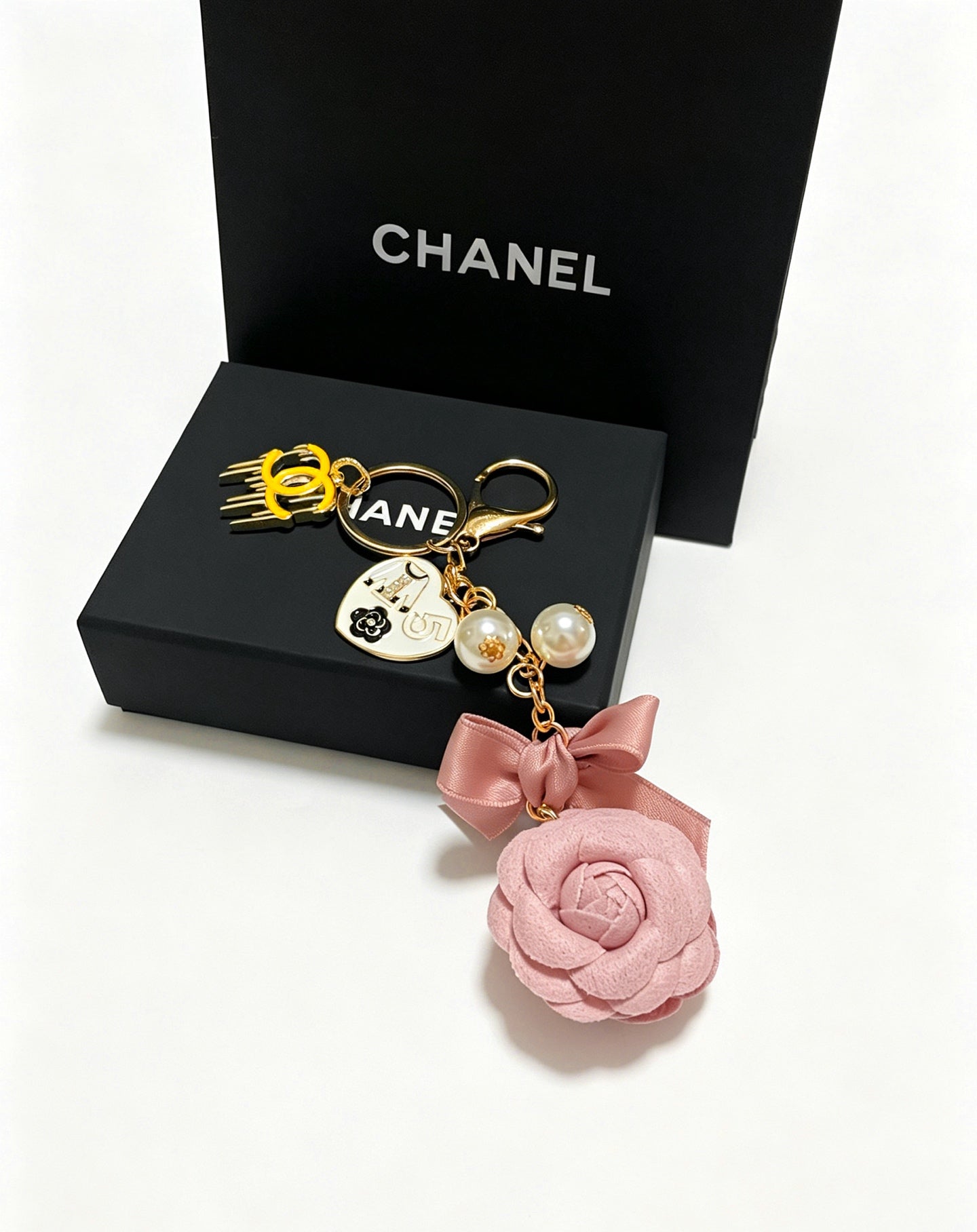 Chanel Camellia Flower Charm