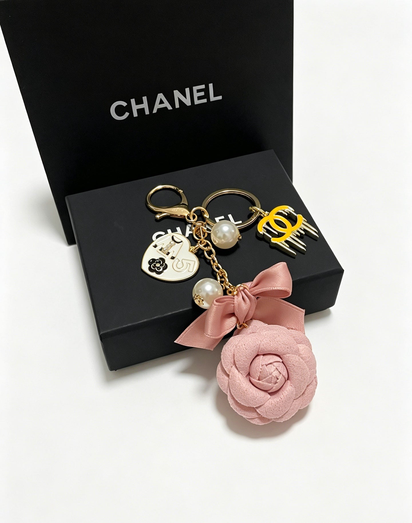 Chanel Camellia Flower Charm