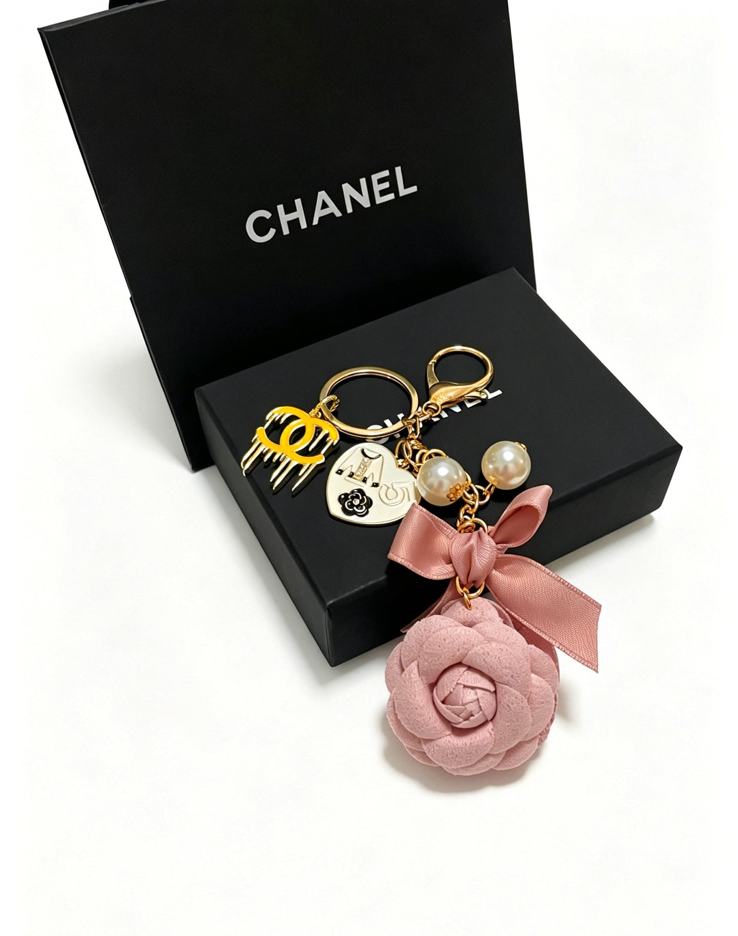 Chanel Camellia Flower Charm