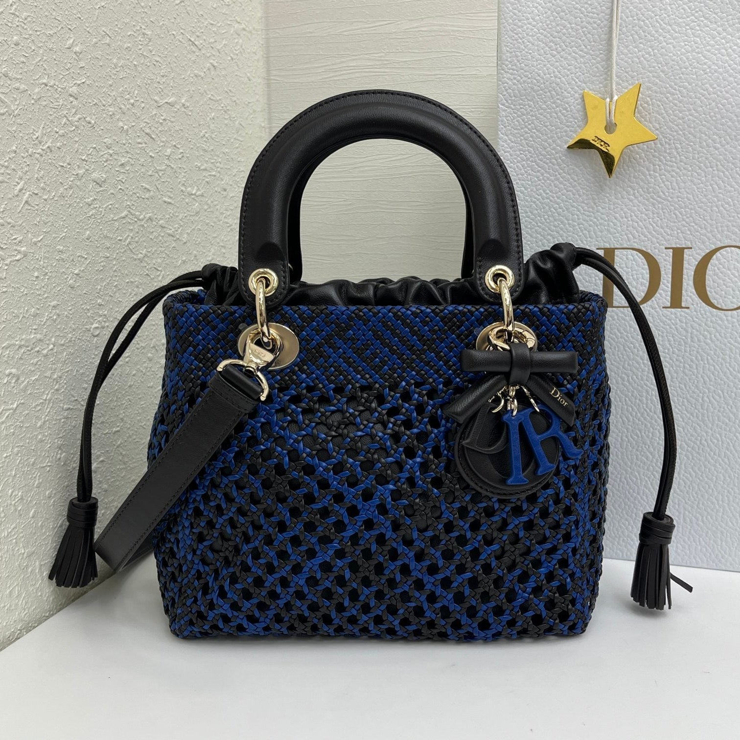 Dior 2026 Woven Bag 24cm Lambskin