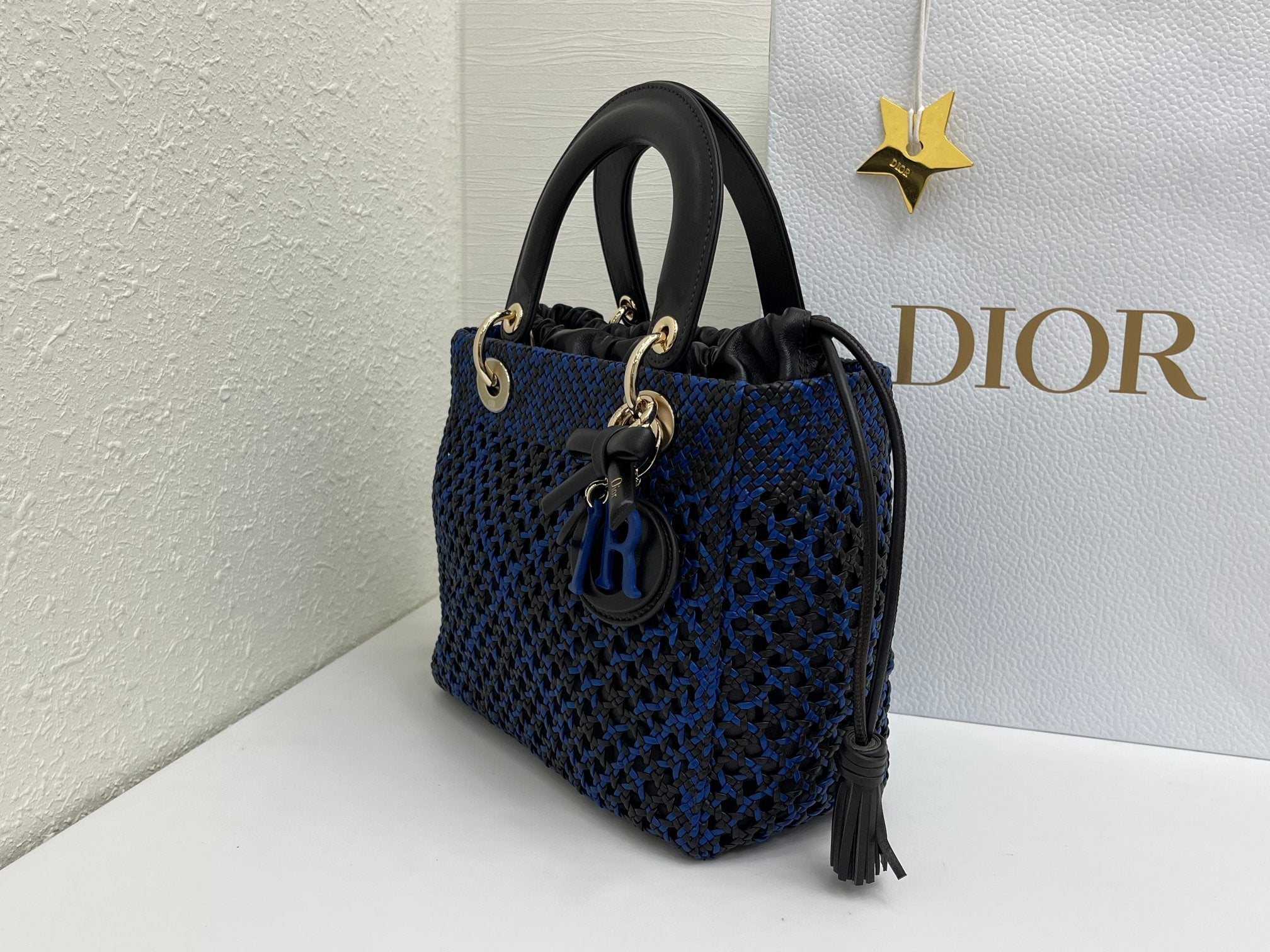 Dior 2026 Woven Bag 24cm Lambskin