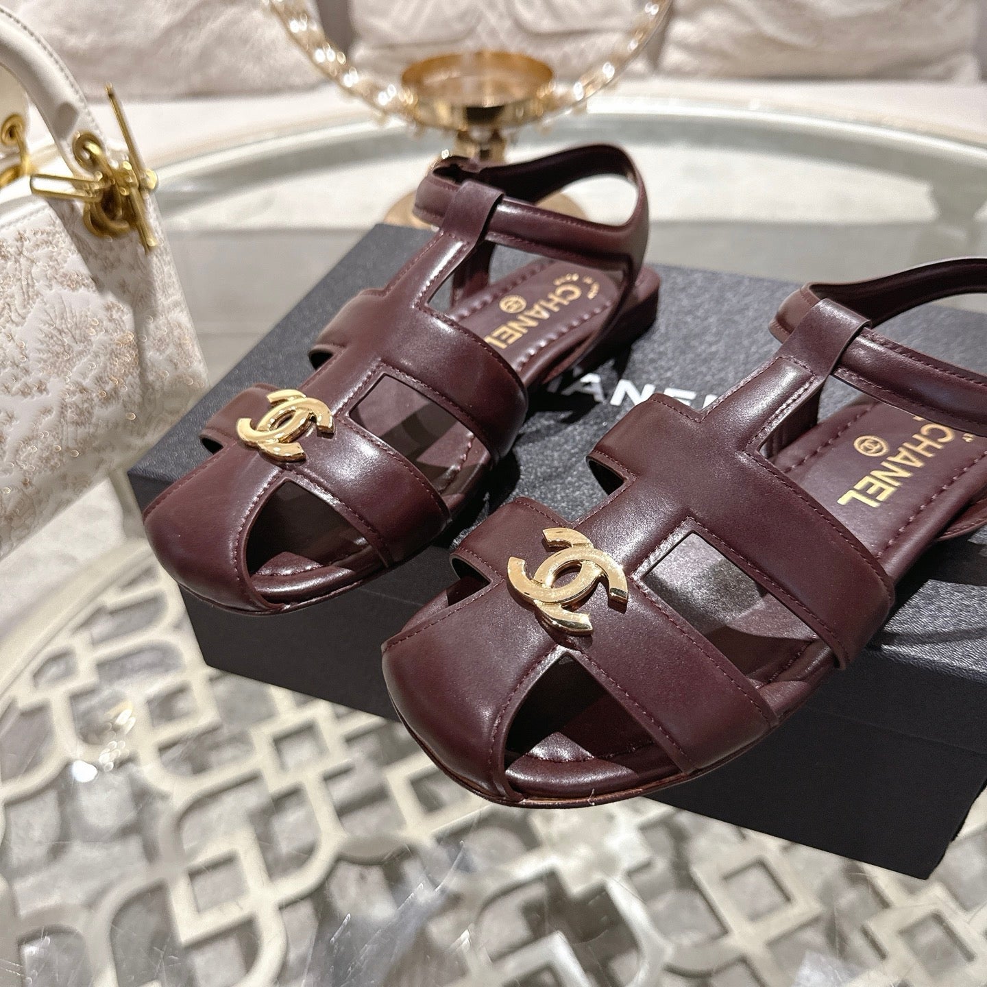 Chanel 2026 Sandals Calfskin 926456