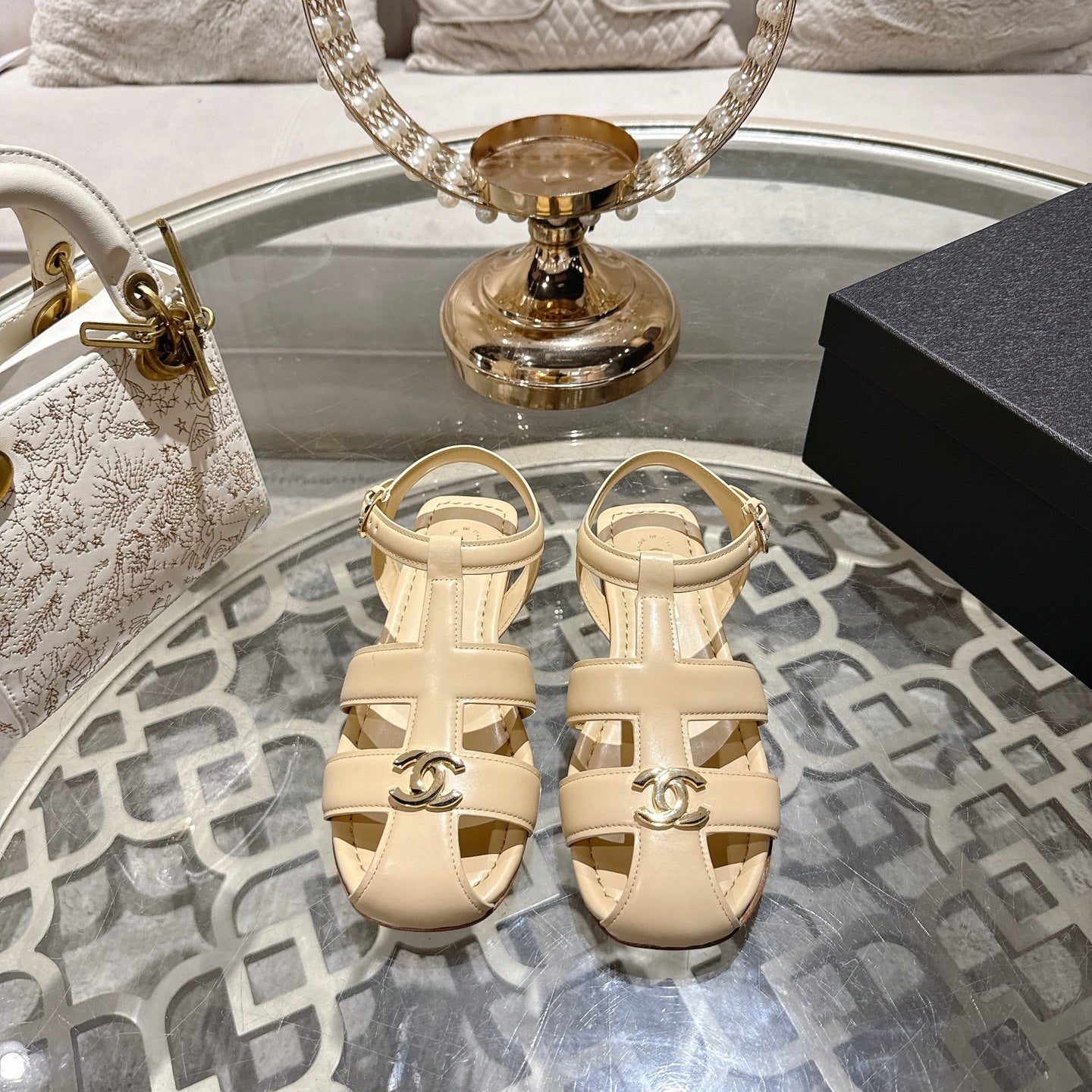 Chanel 2026 Sandals Calfskin 926456