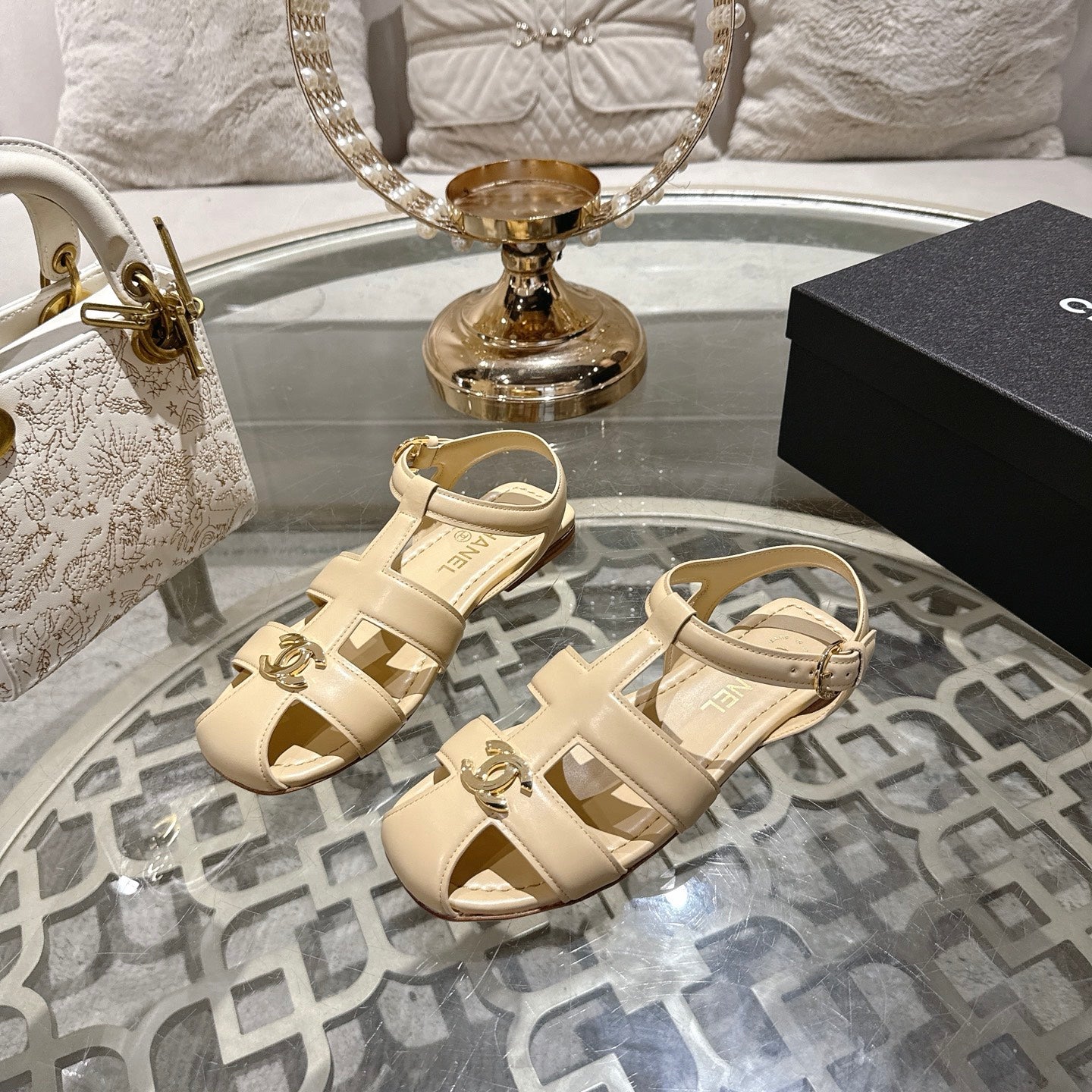 Chanel 2026 Sandals Calfskin 926456