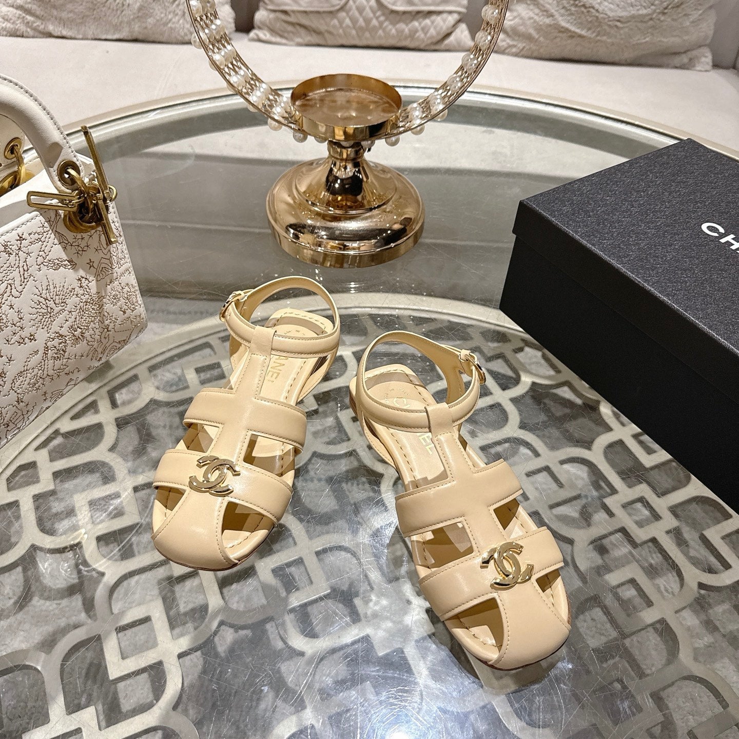 Chanel 2026 Sandals Calfskin 926456