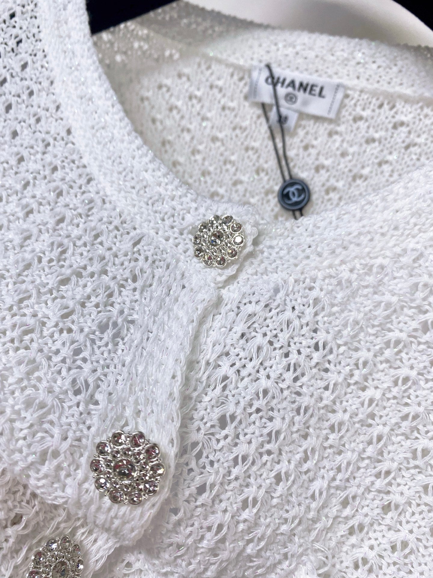Chanel 2026 Knit Cardigan Tops Laine Wool 375026