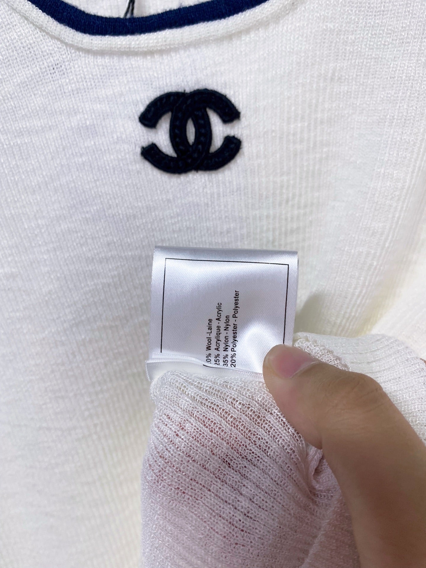 Chanel 2026  Bella's Camisole Laine 454061