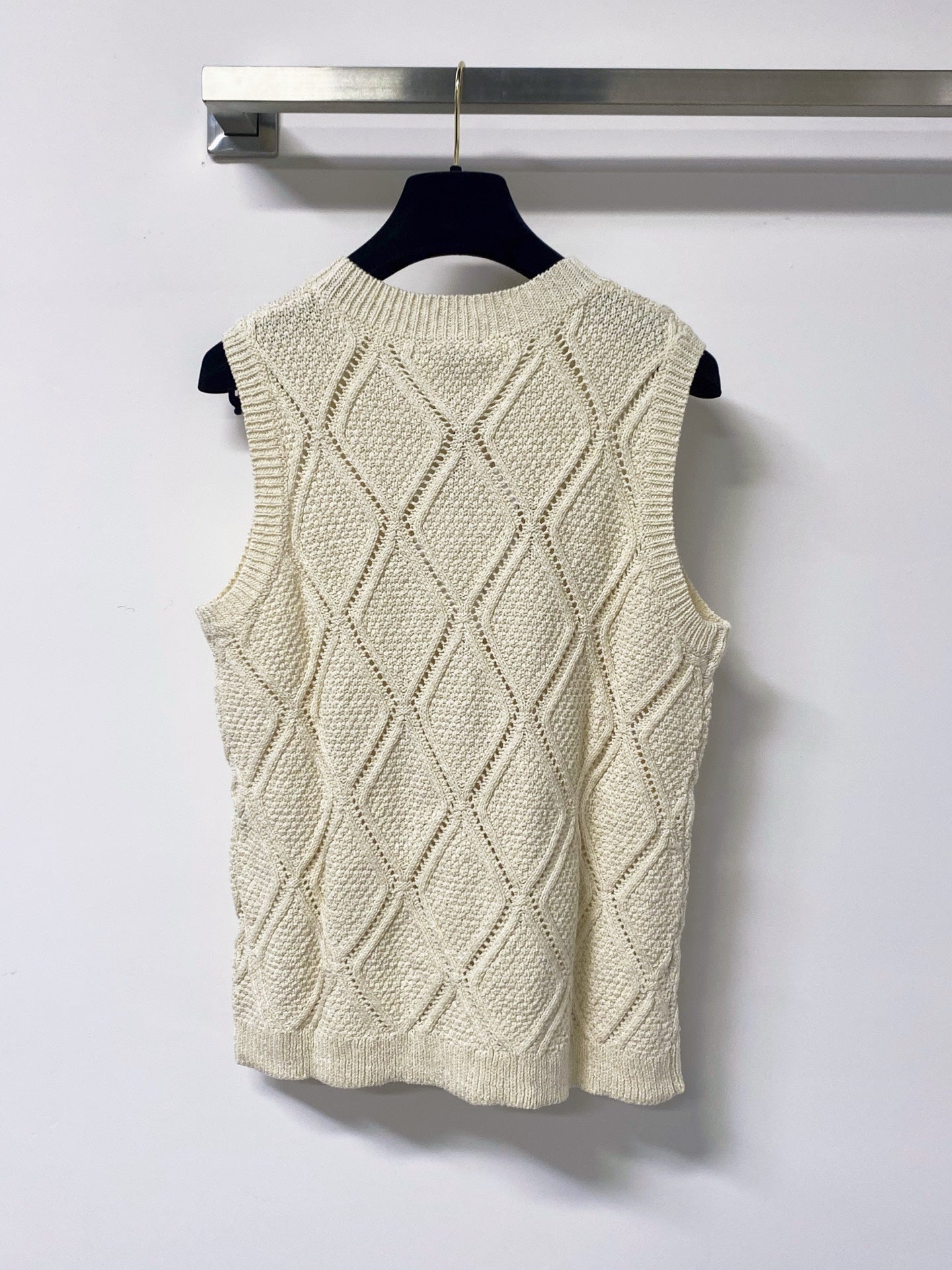 Chanel 2026 Set Cream Wool 690505
