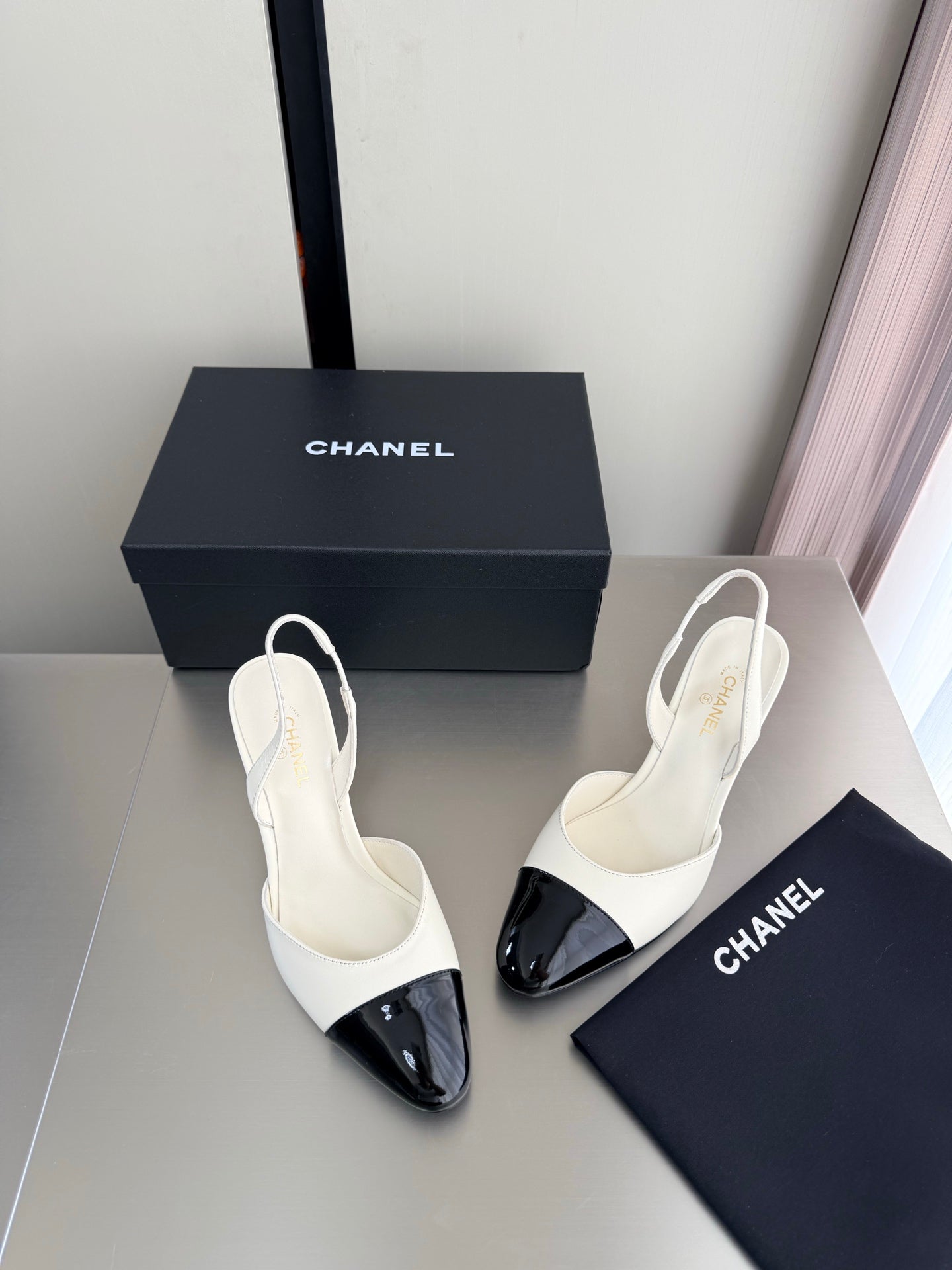 Chanel 2026 Little Red Apple Heel Slingback 85mm Lambskin 929465