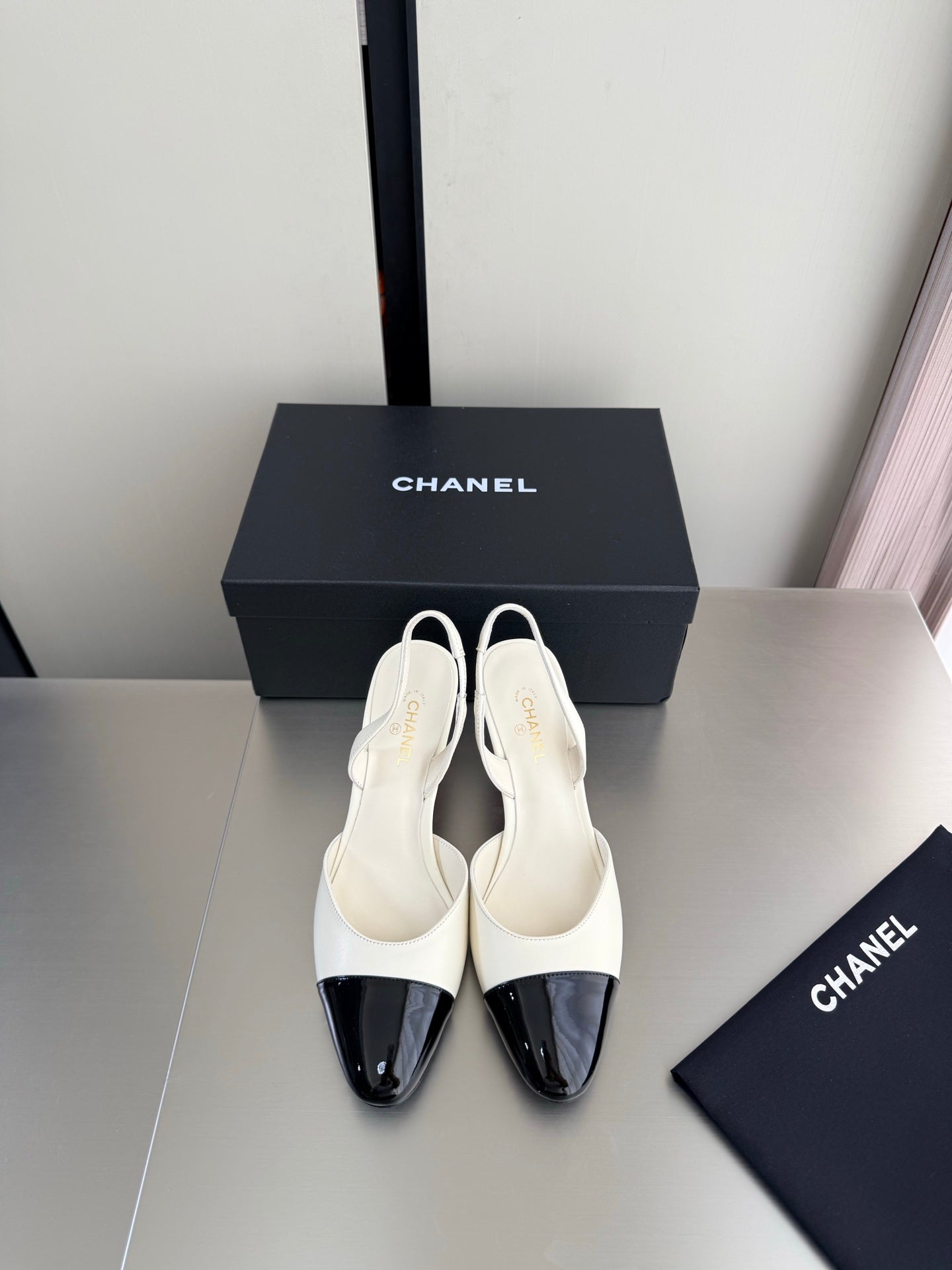 Chanel 2026 Little Red Apple Heel Slingback 85mm Lambskin 929465