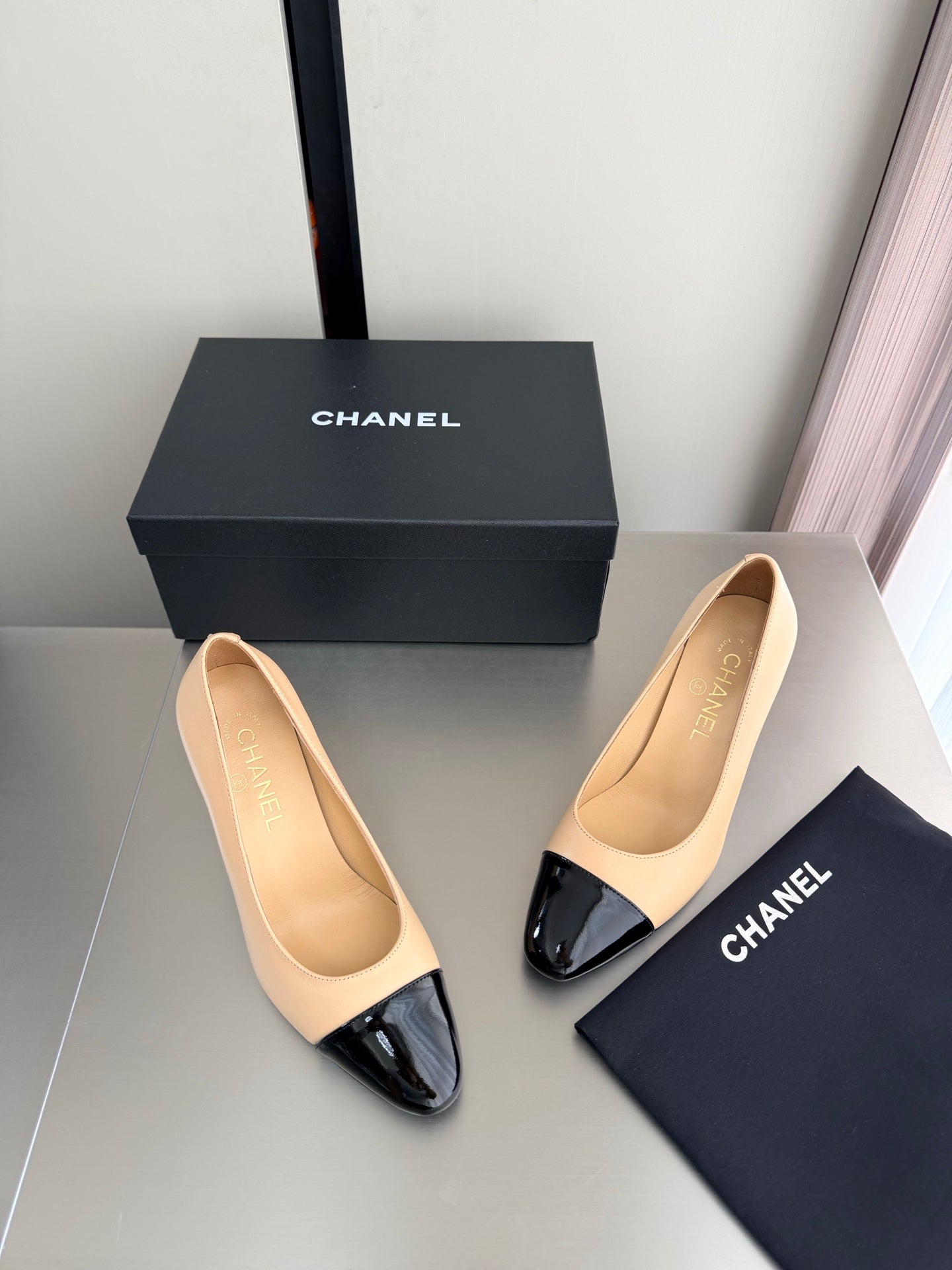 Chanel 2026 Little Red Apple Heel Pump 85mm Lambskin 929469