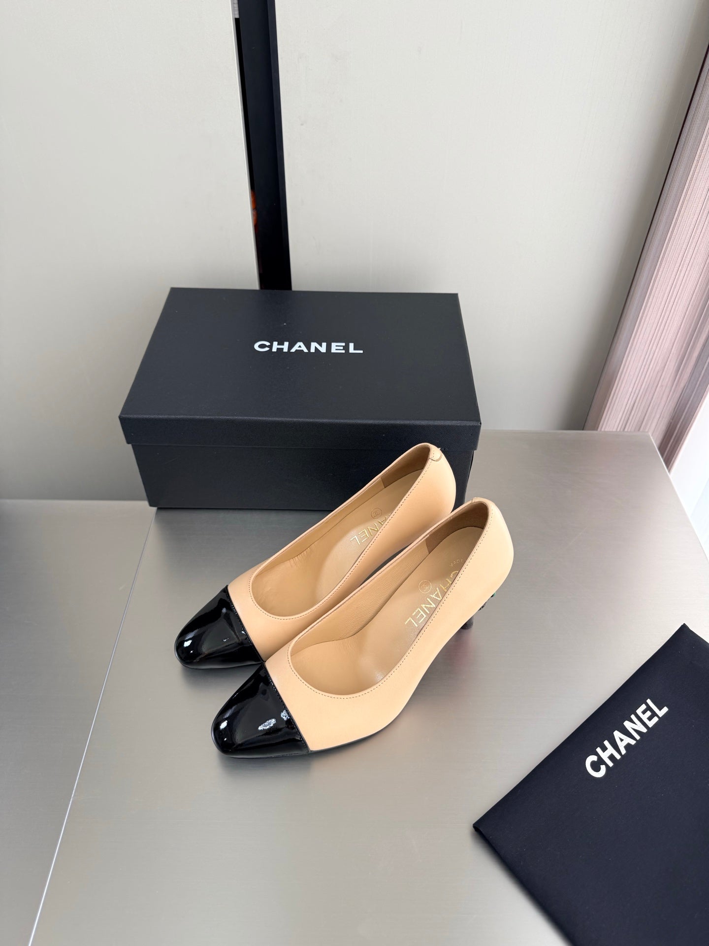 Chanel 2026 Little Red Apple Heel Pump 85mm Lambskin 929469