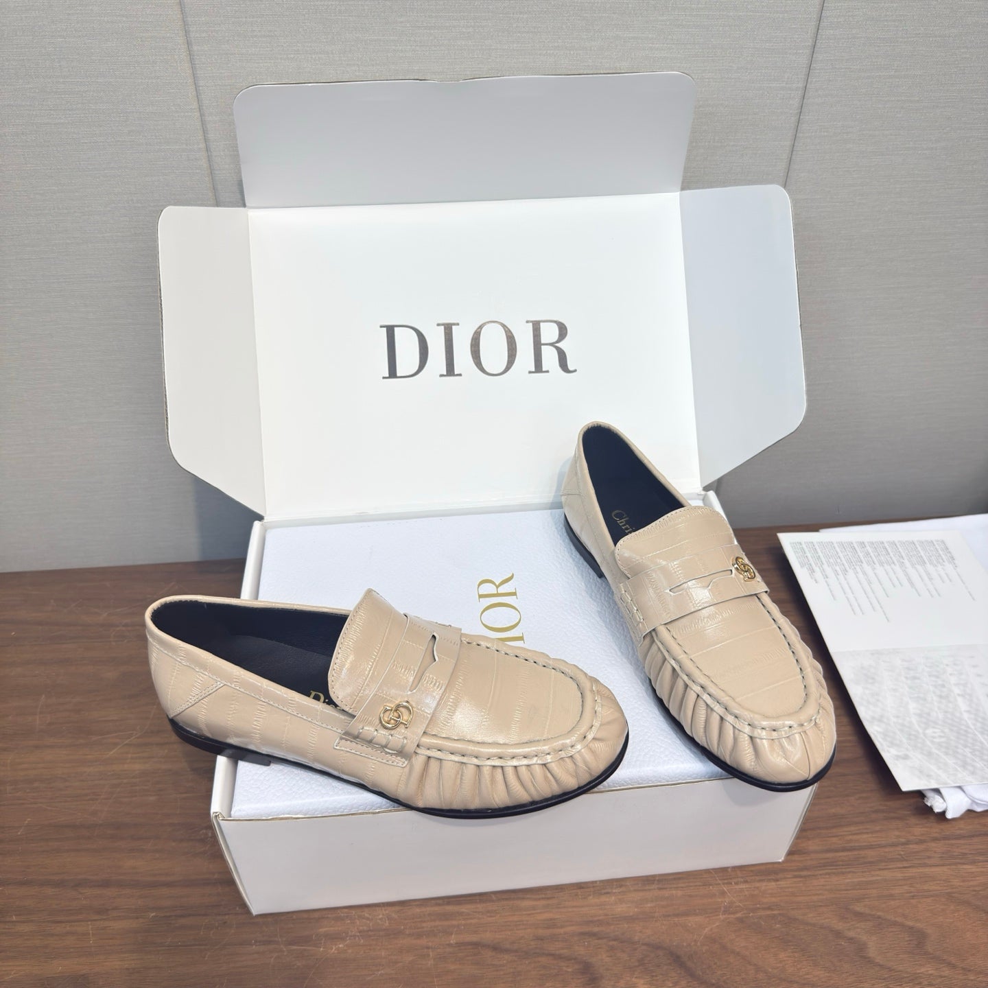 Dior 2026 Loafers Cowhide 922479
