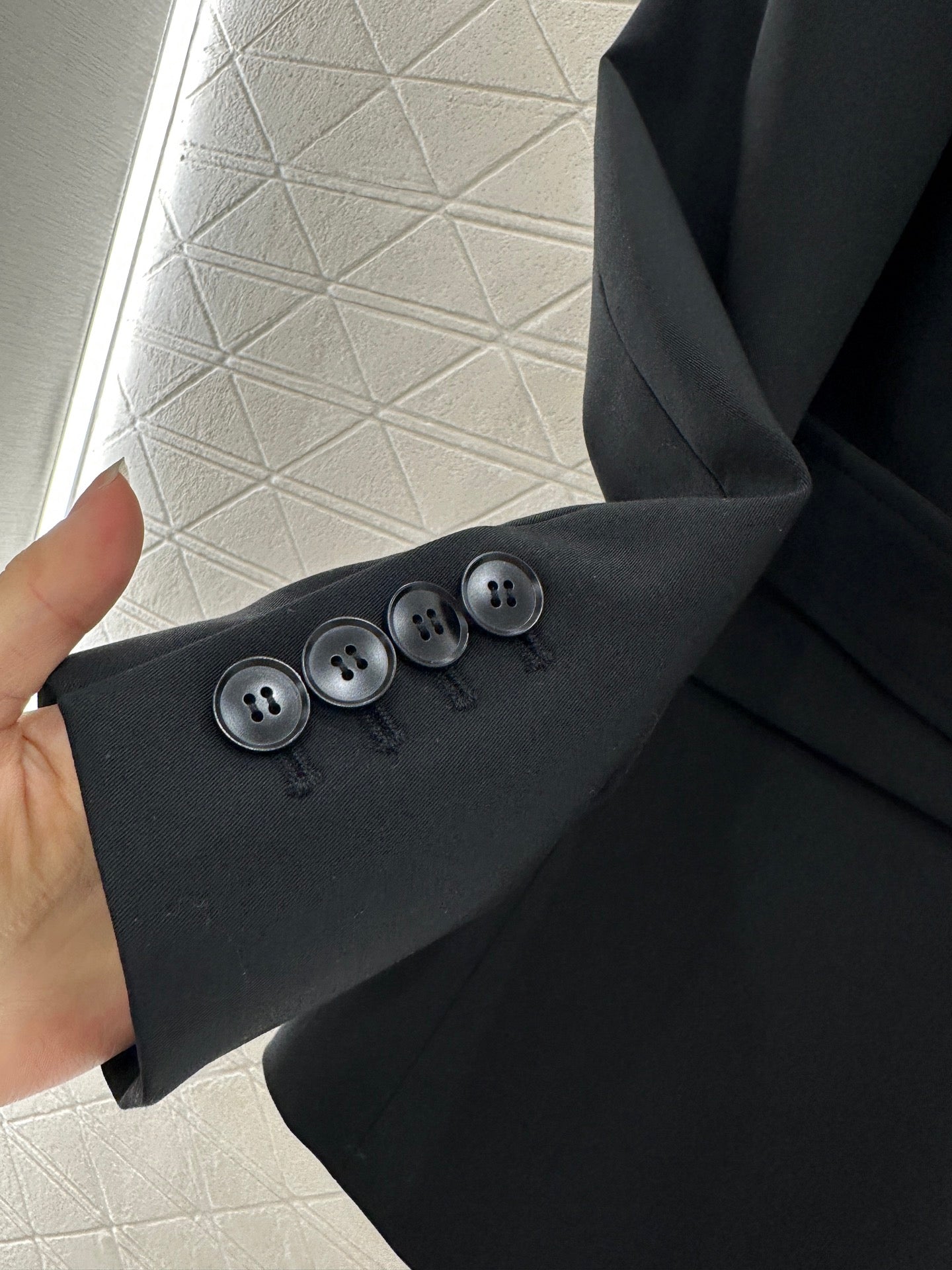 CD 25 Blazer With Belt Lapel Polyester