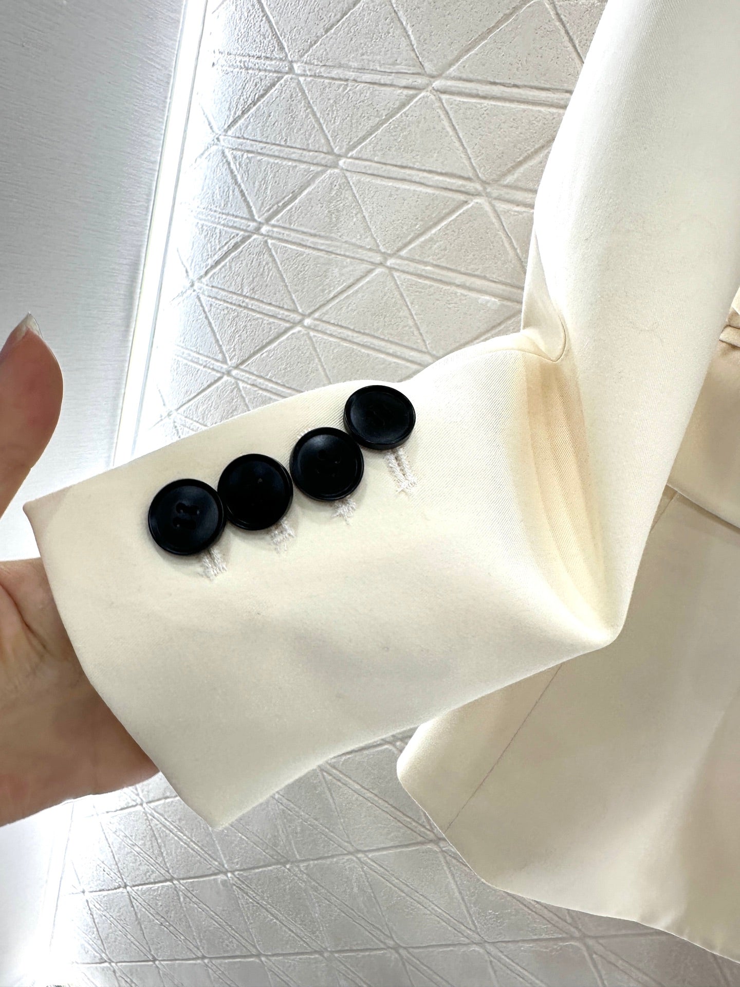 CD 25 Blazer With Belt Lapel Polyester