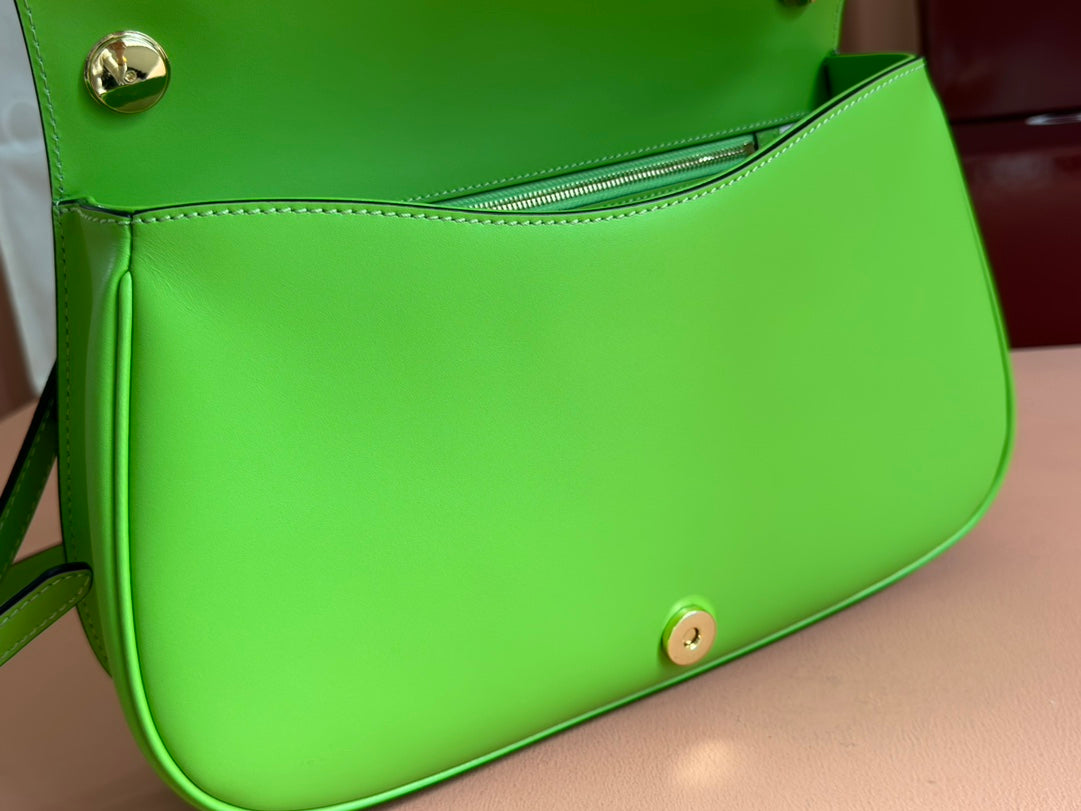 Gucci 2026 Blondie 32 Bag Green Leather 277503