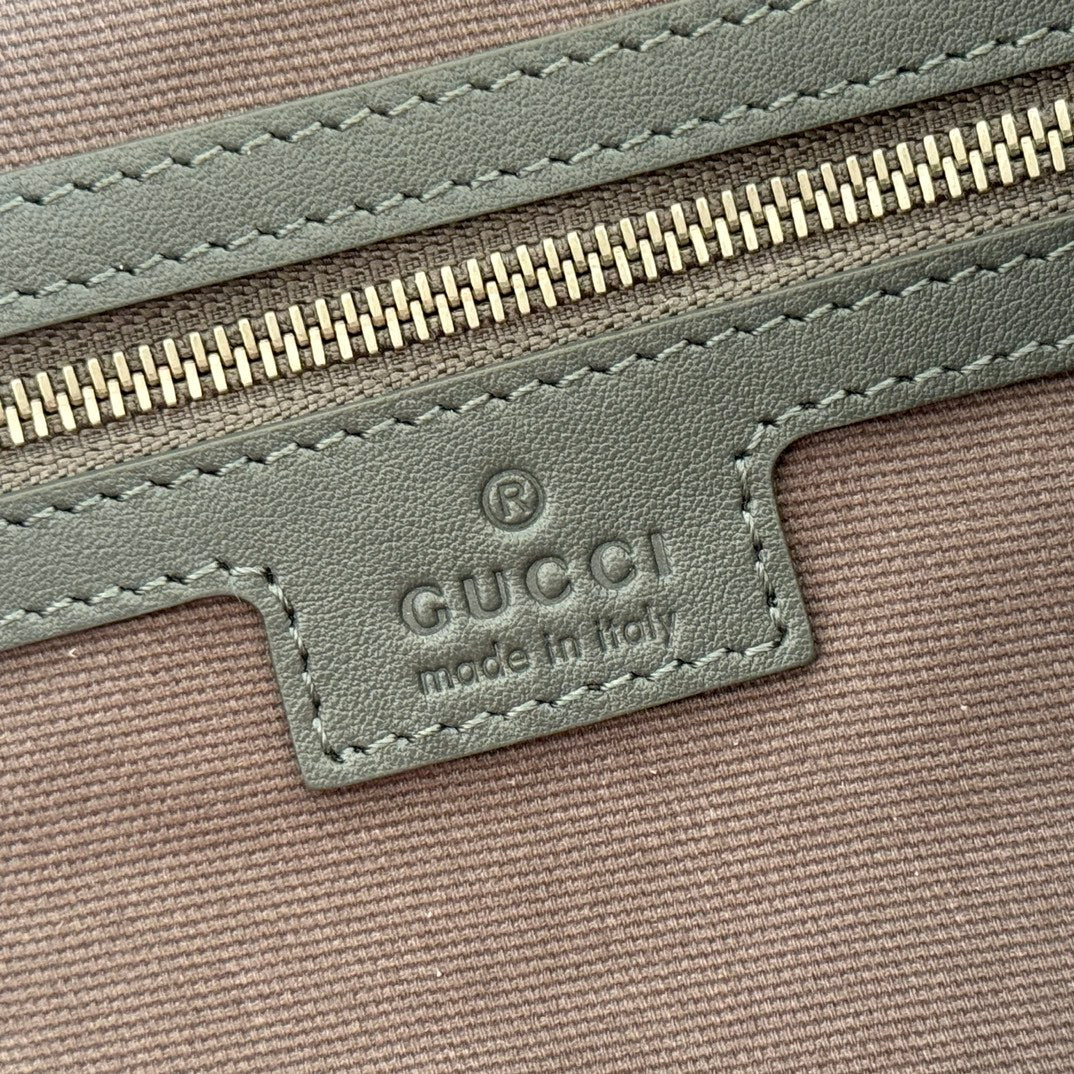 Gucci 2026 Beatrix Bag 35cm Gray Suede 277480