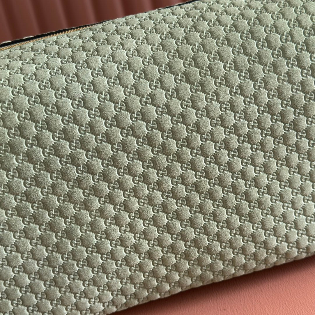 Gucci 2026 Half Horsebit Bag 38cm Green Suede Leather 277351