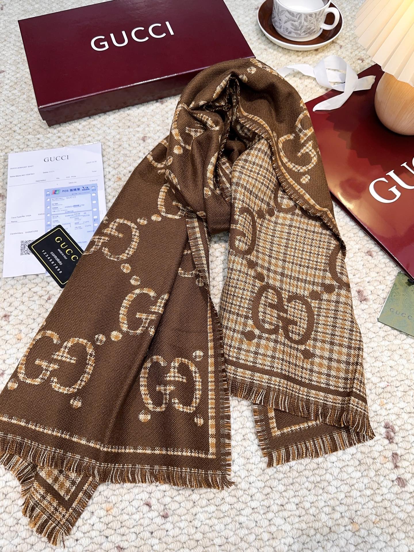 GG Classic 180CM Brown Wool 287939