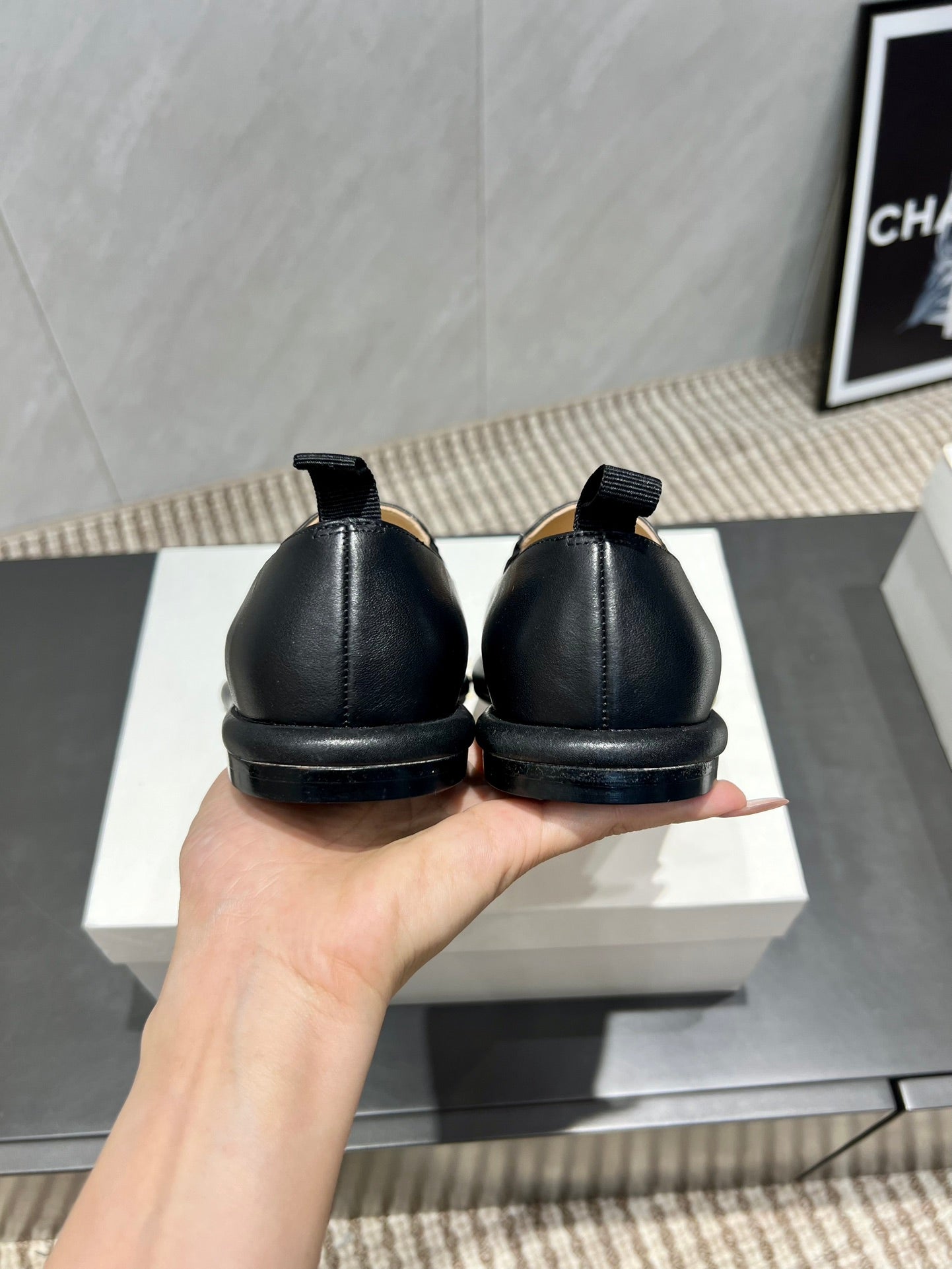 The Row 2025 Loafer Black Cowhide 540485