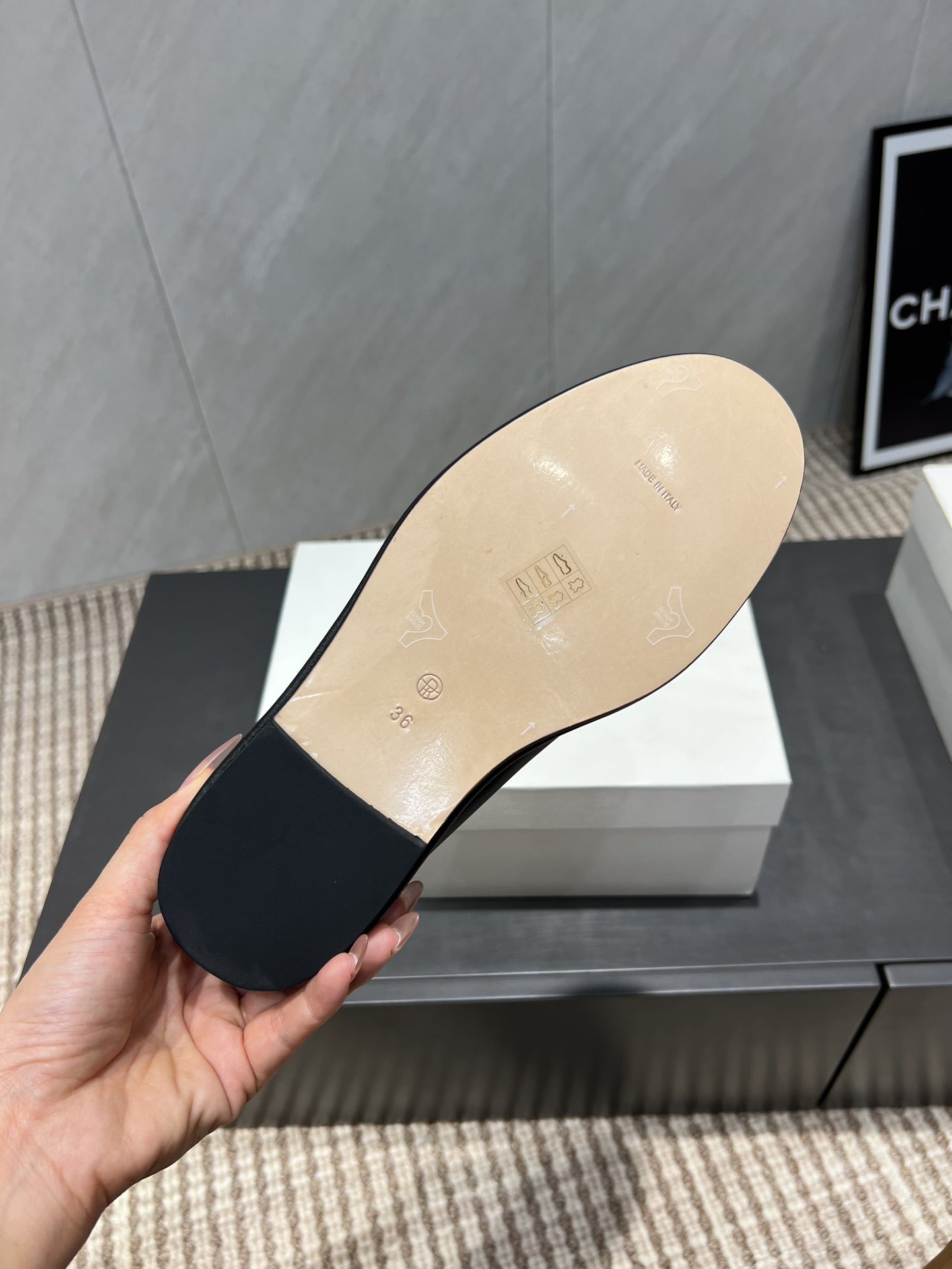 The Row 2025 Loafer Black Cowhide 540485