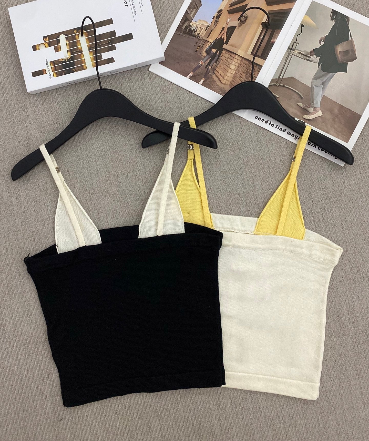 Chanel 2026 Strapless Camisole Wool Cashmere 170755