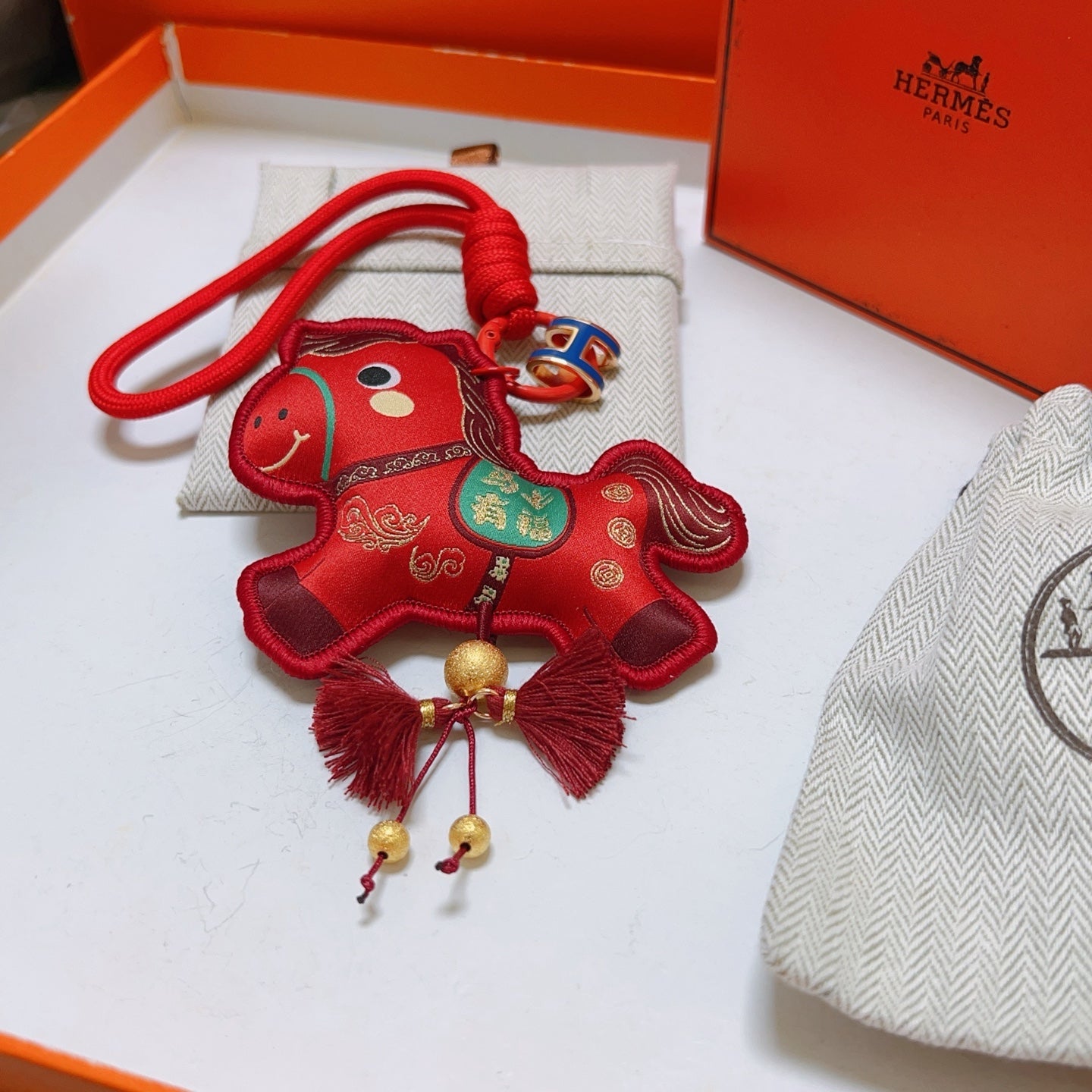 HM Red Year of the Horse Charm
