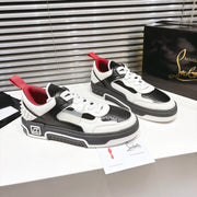 CL 25 Astroloubi Couple's Sneaker Black White Cowhide 323158