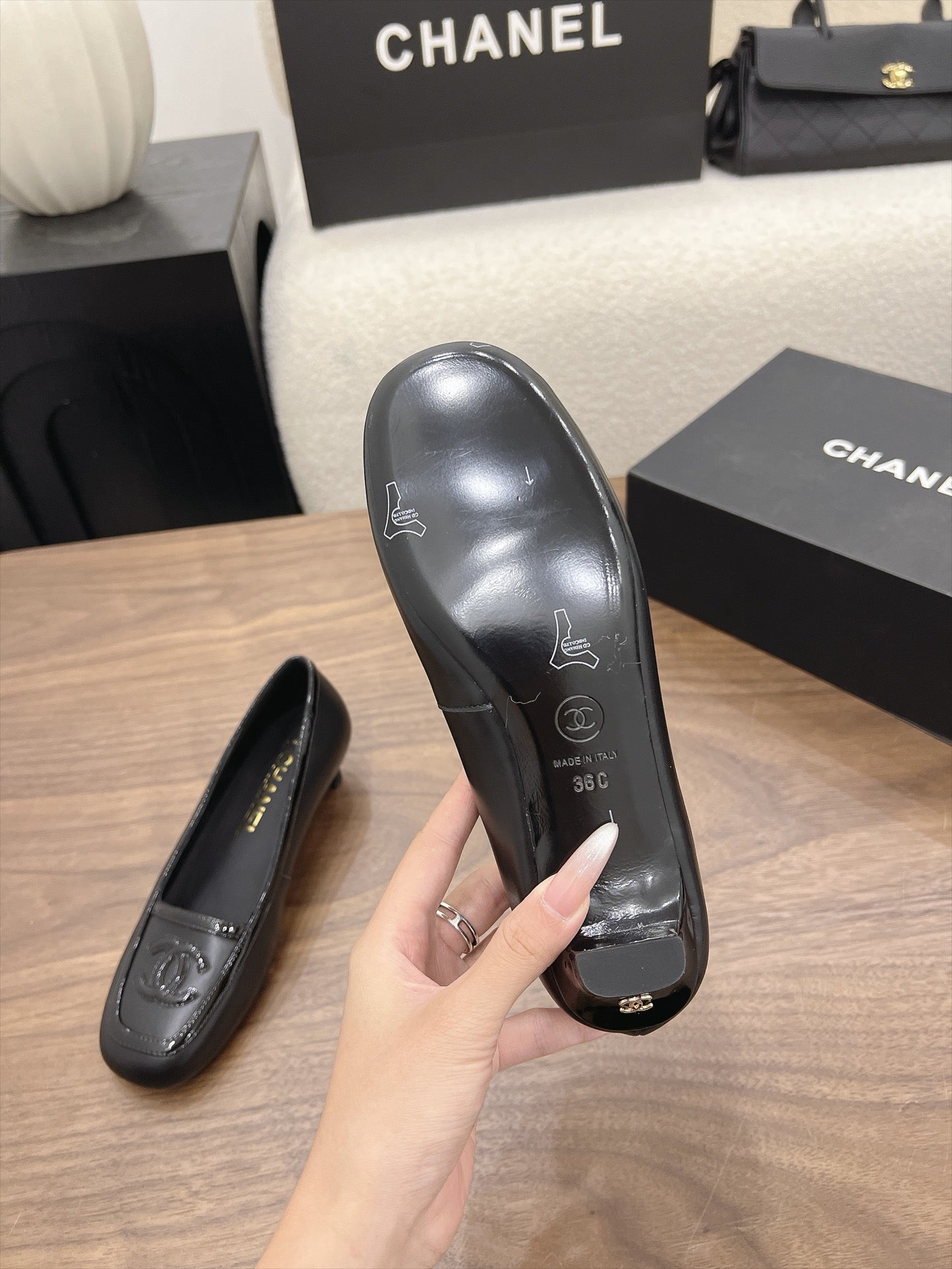 Chanel 2026 Square Toe Pump Lambskin 191779
