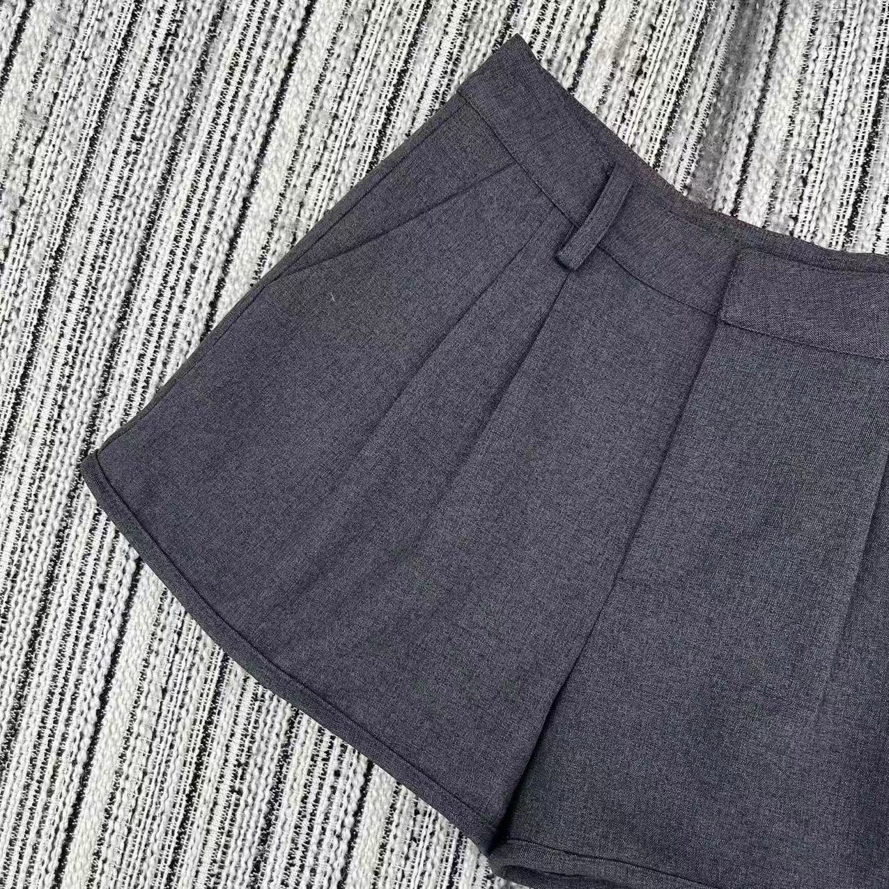 Prada 2026 Suit Short Gray Cotton 355431