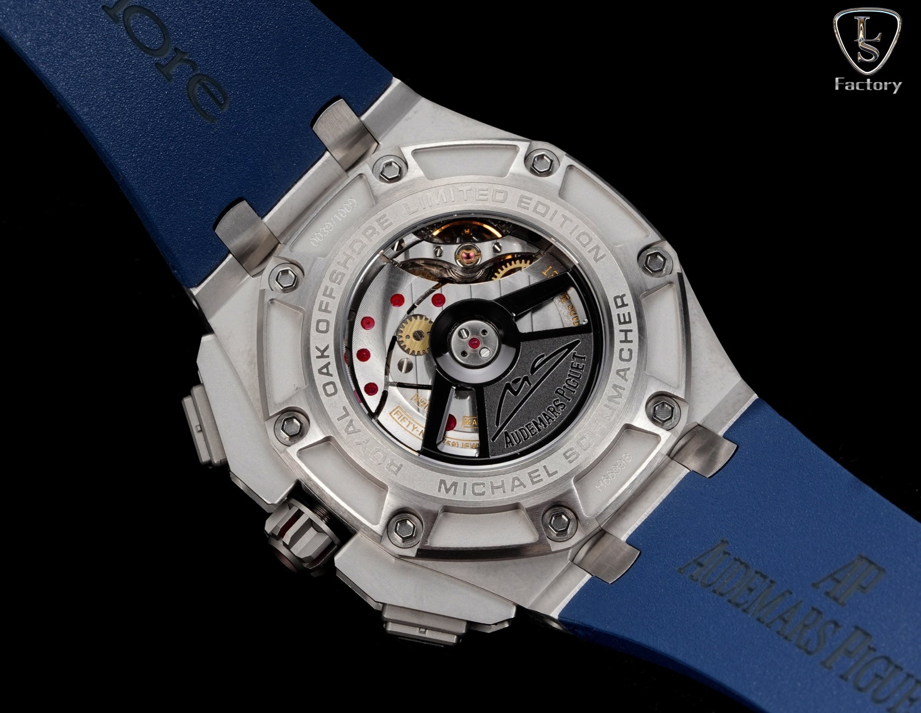 Audemars Piguet Royal Oak Offshore Chronograph 44mm Grey Case Blue Grey Dial