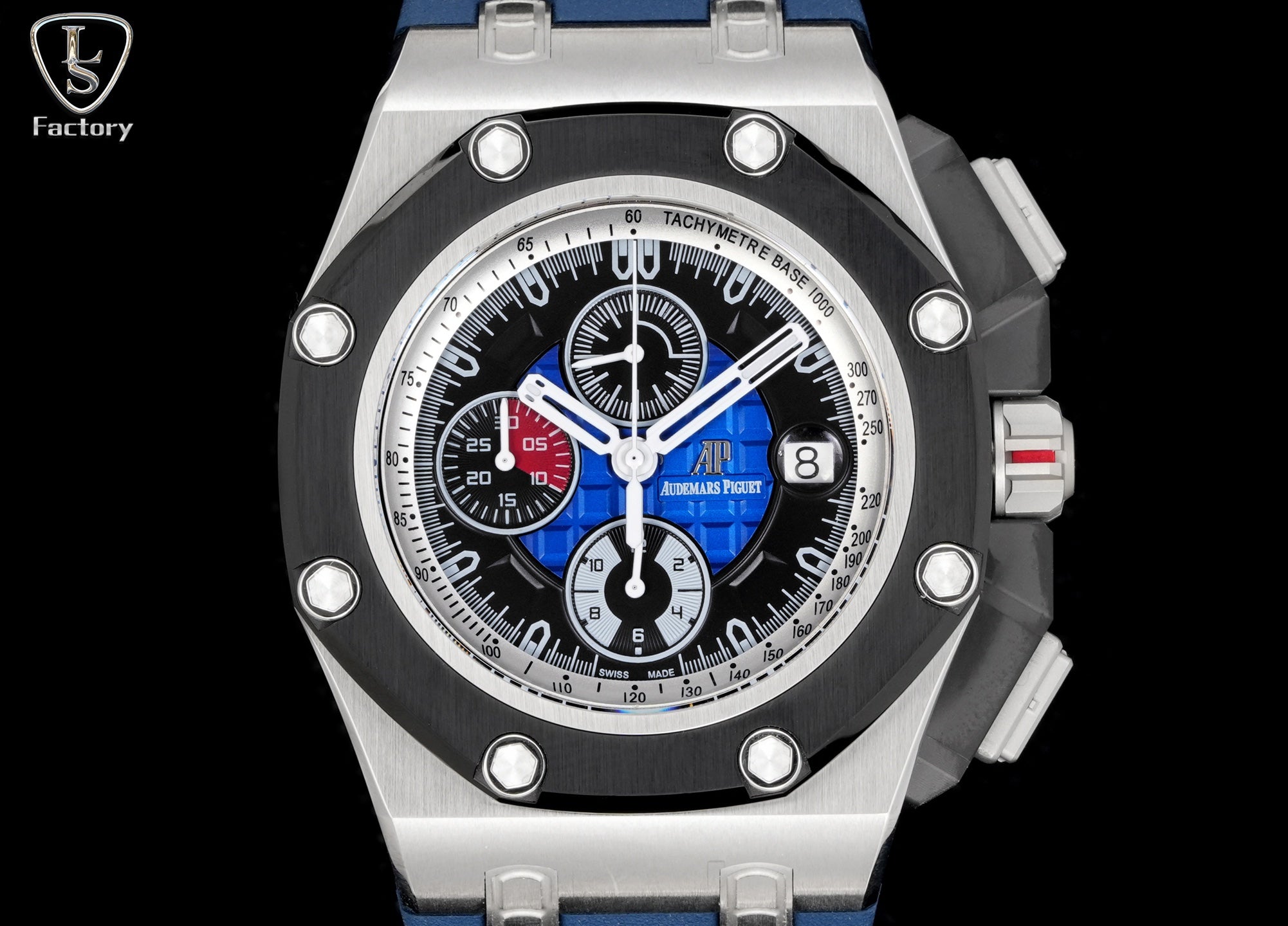 Audemars Piguet Royal Oak Offshore Chronograph 44mm Steel Case Blue Dial