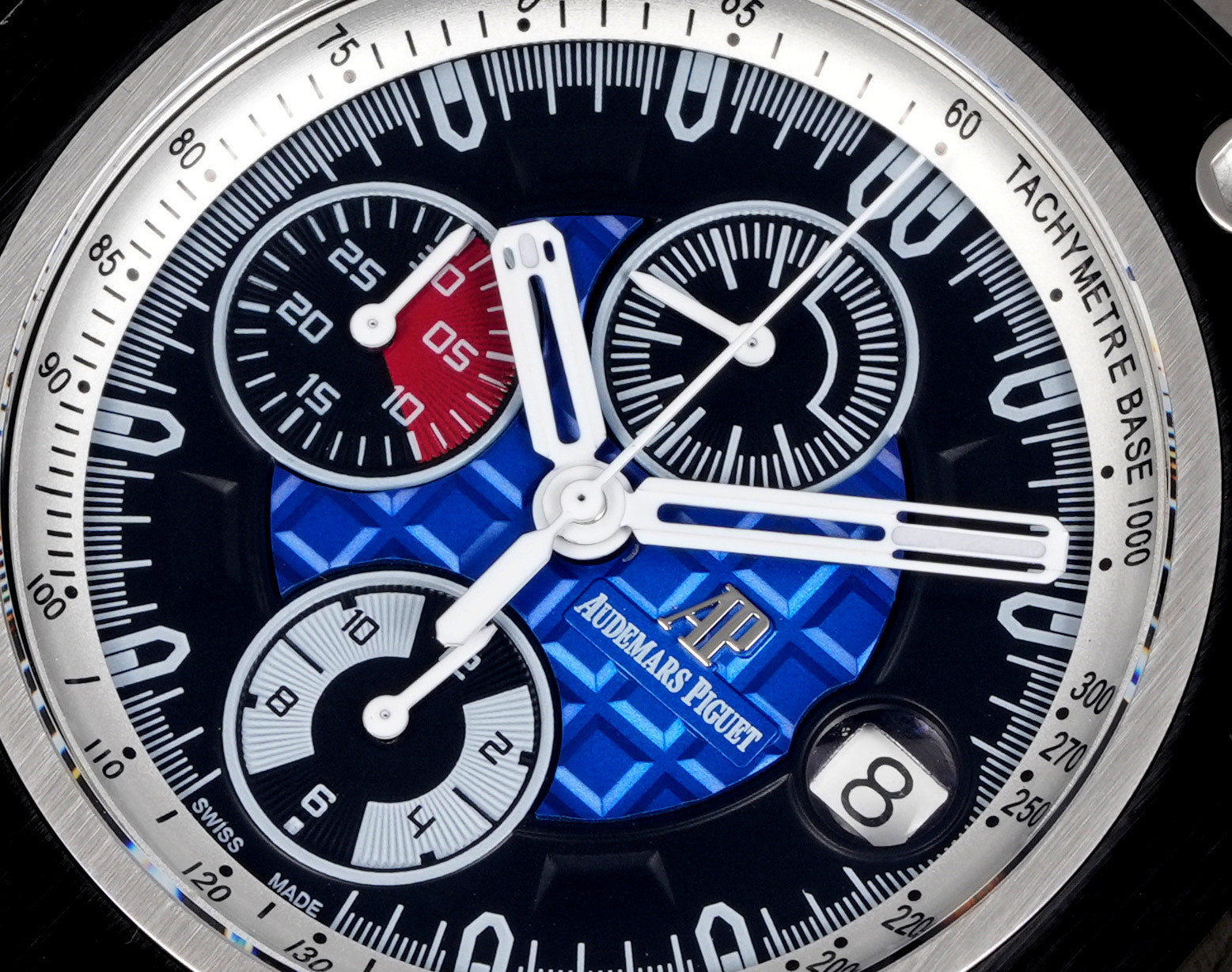Audemars Piguet Royal Oak Offshore Chronograph 44mm Steel Case Blue Dial