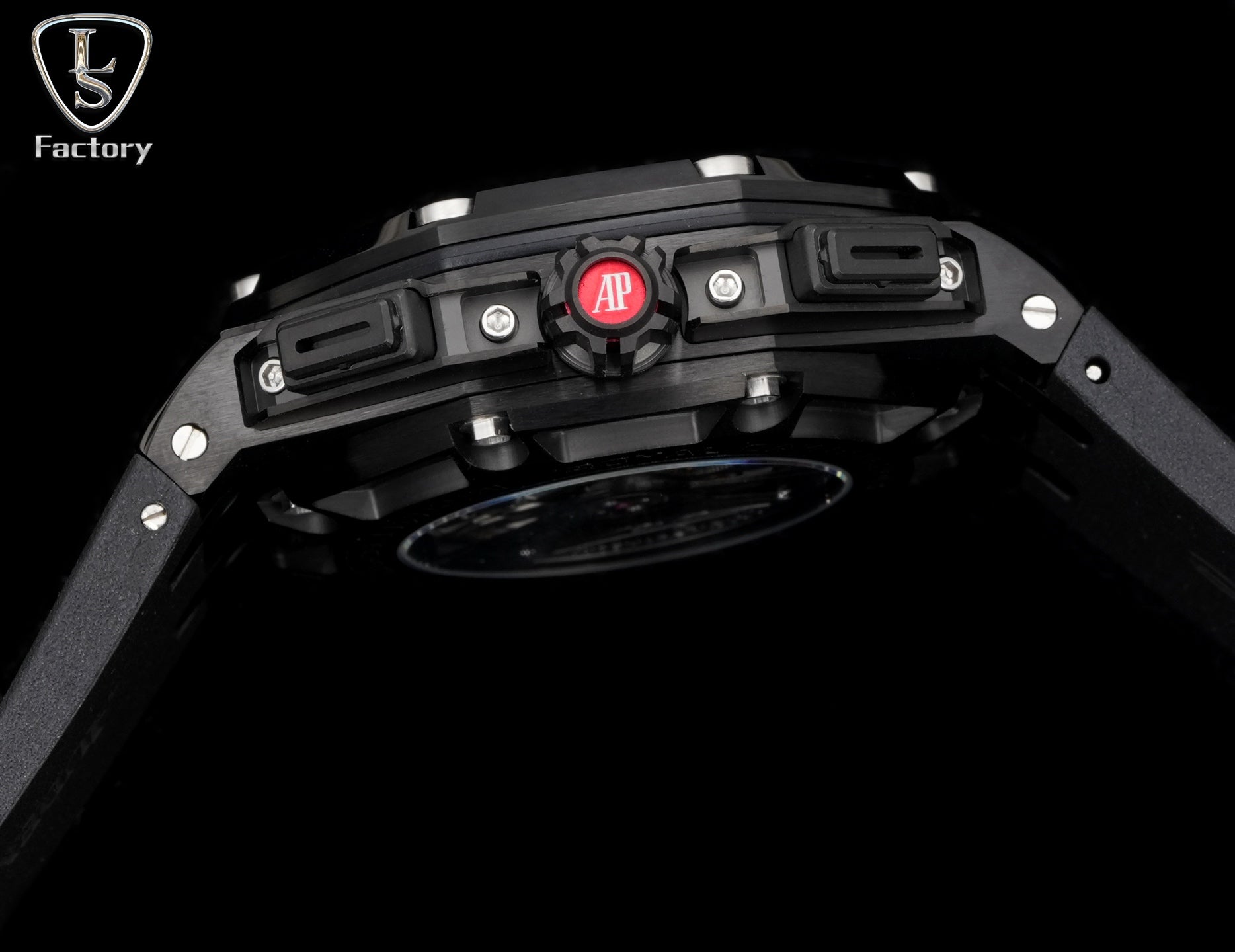 Audemars Piguet Royal Oak Offshore Chronograph 44mm Black Case Red Dial