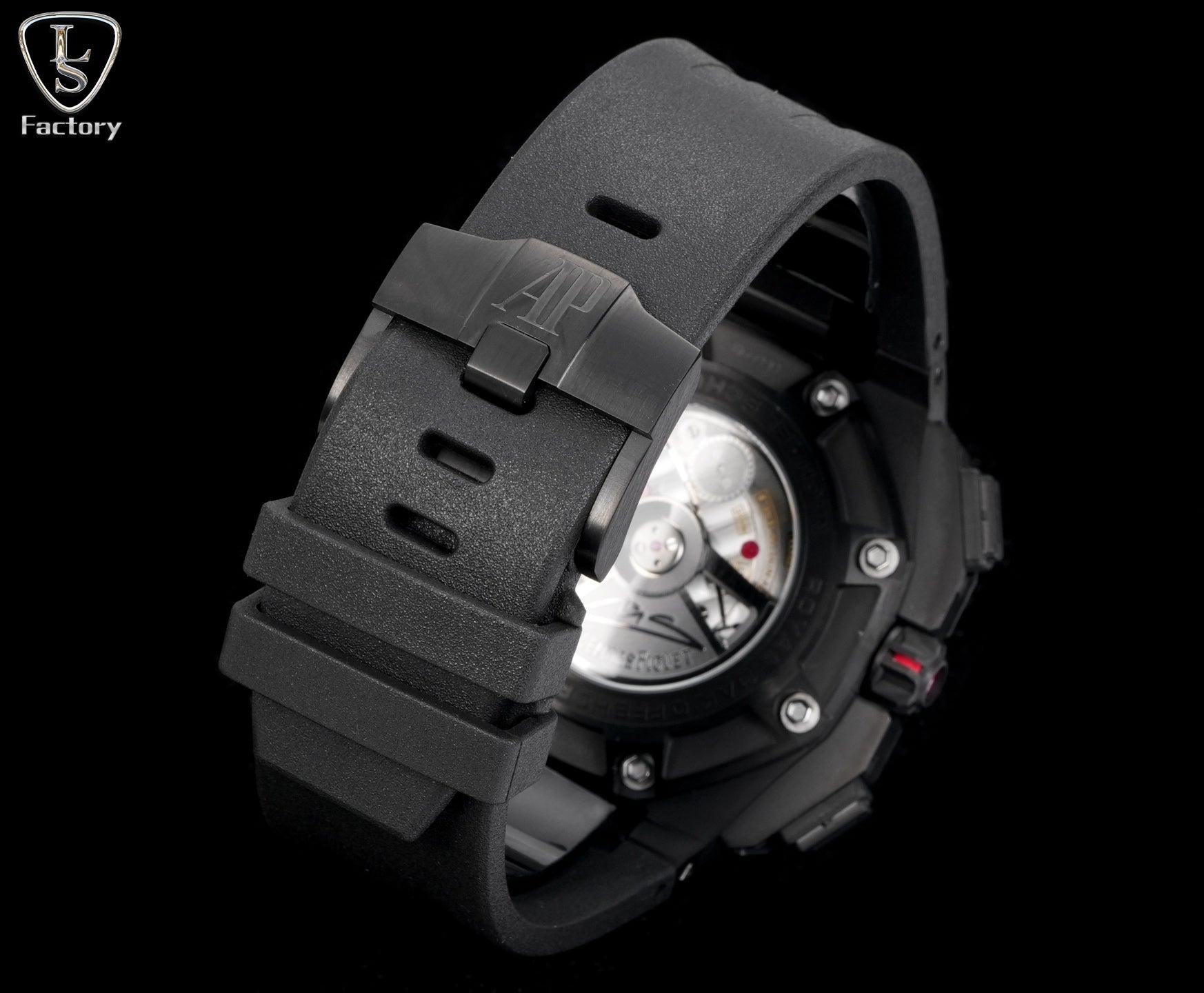 Audemars Piguet Royal Oak Offshore Chronograph 44mm Black Case Red Dial