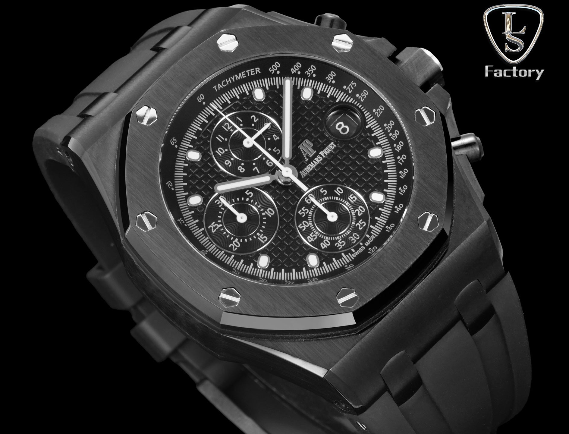 Audemars Piguet Royal Oak Offshore Chronograph 42mm Stainless Steel All Black