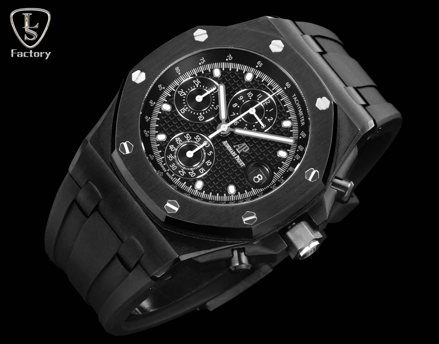 Audemars Piguet Royal Oak Offshore Chronograph 42mm Stainless Steel All Black