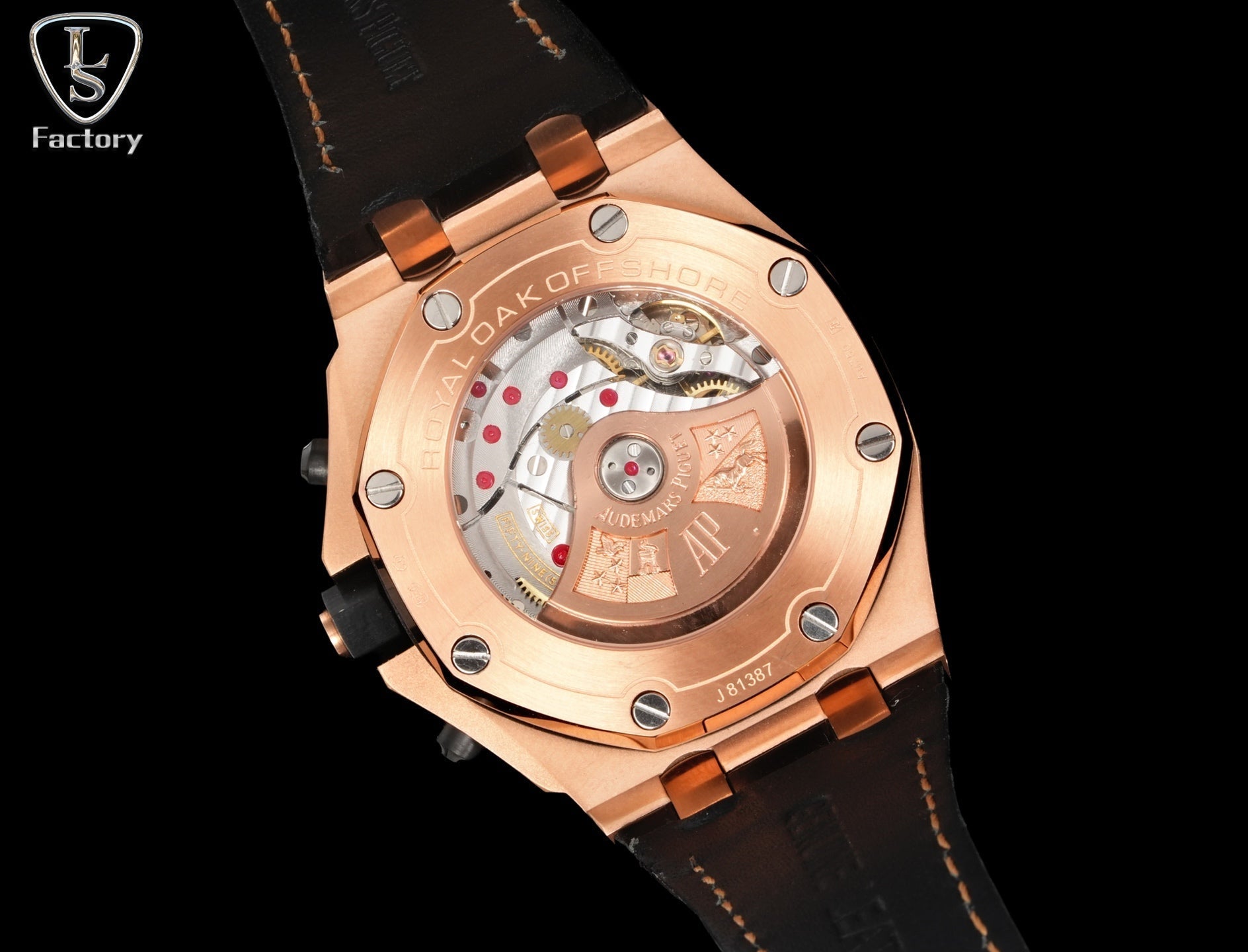 Audemars Piguet Royal Oak Offshore Chronograph 42mm Rose Gold Black Dial