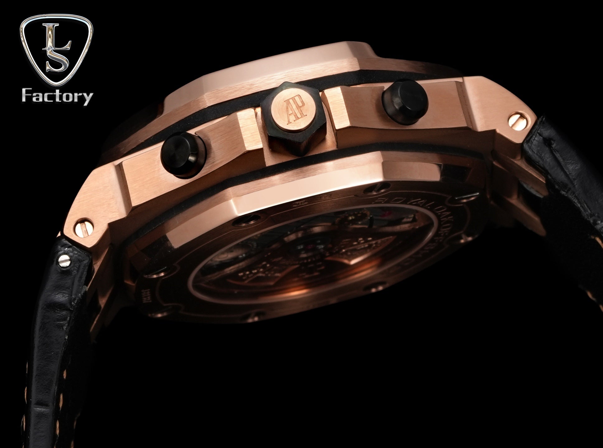 Audemars Piguet Royal Oak Offshore Chronograph 42mm Rose Gold Black Dial