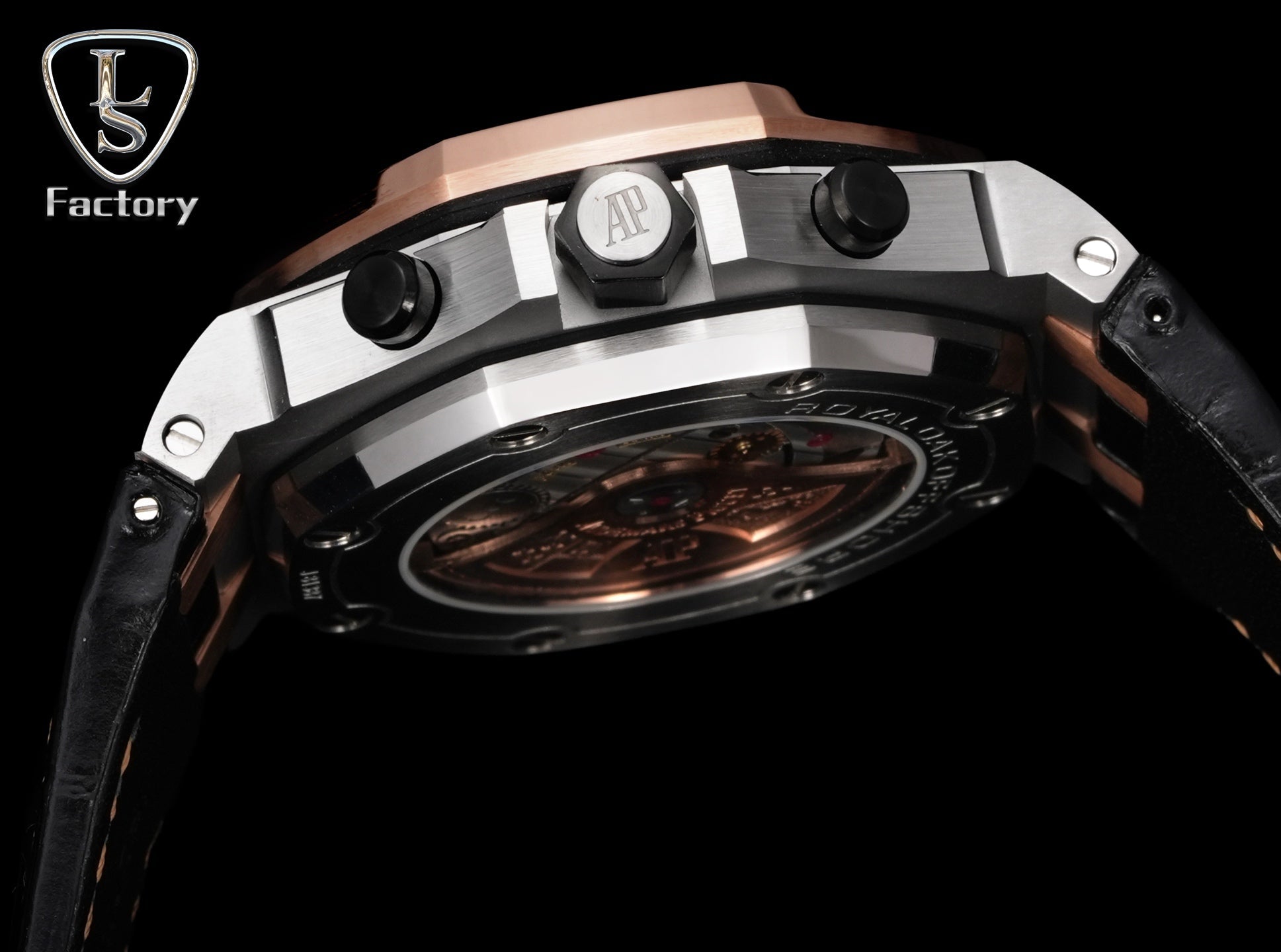 Audemars Piguet Royal Oak Offshore Chronograph 42mm Rose Gold Blue Dial