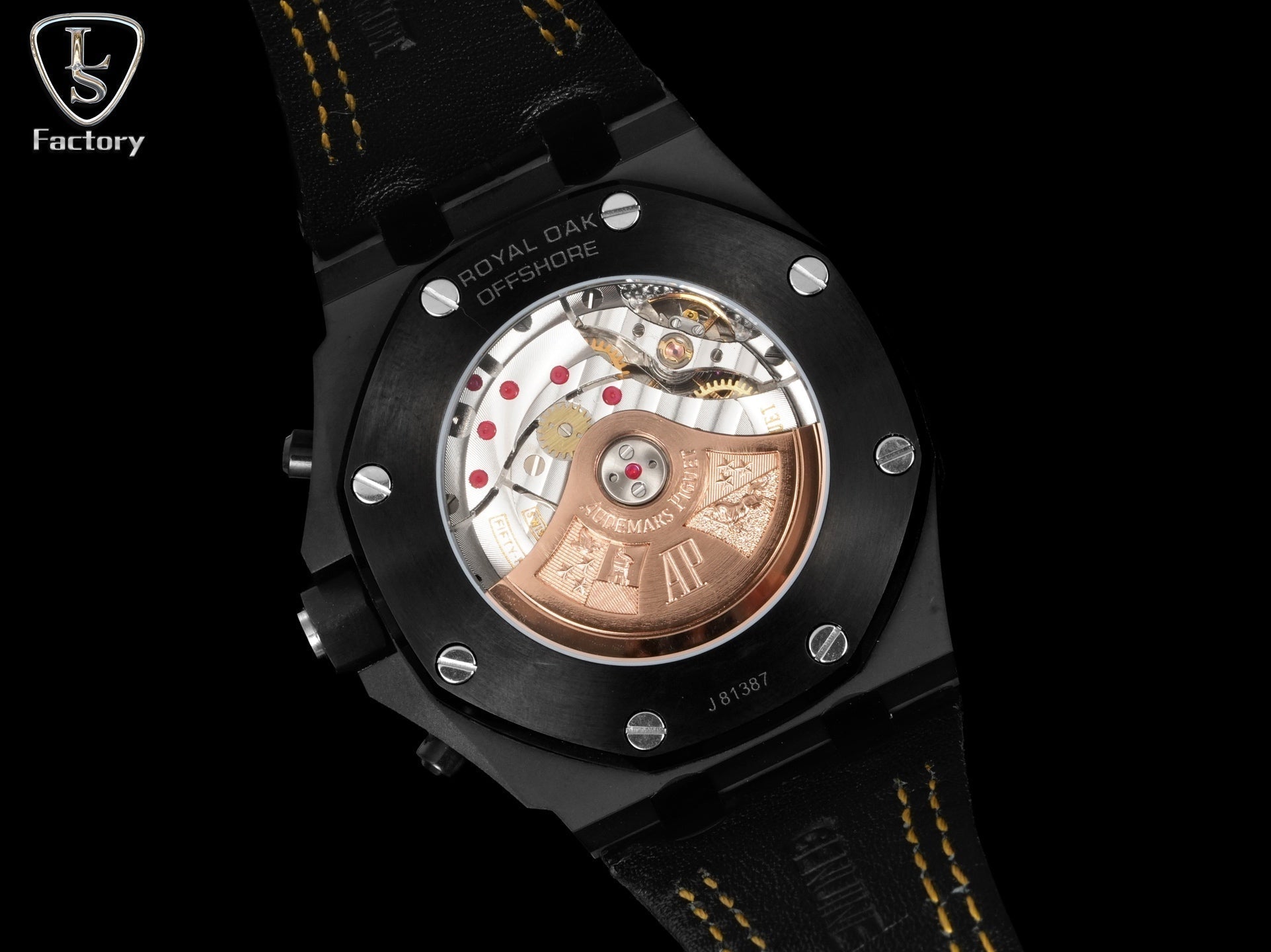 Audemars Piguet Royal Oak Offshore Chronograph 42mm Stainless Steel Black Yellow