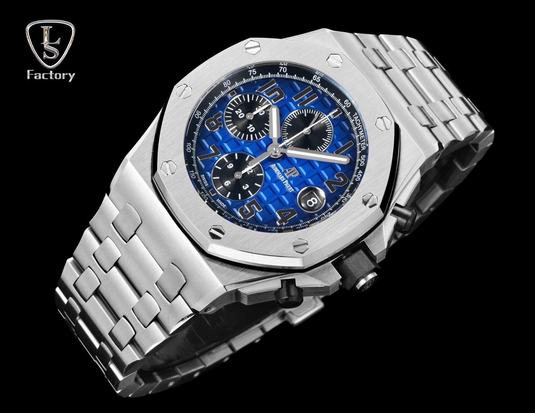 Audemars Piguet Royal Oak Offshore Chronograph 42mm Stainless Steel Blue Dial
