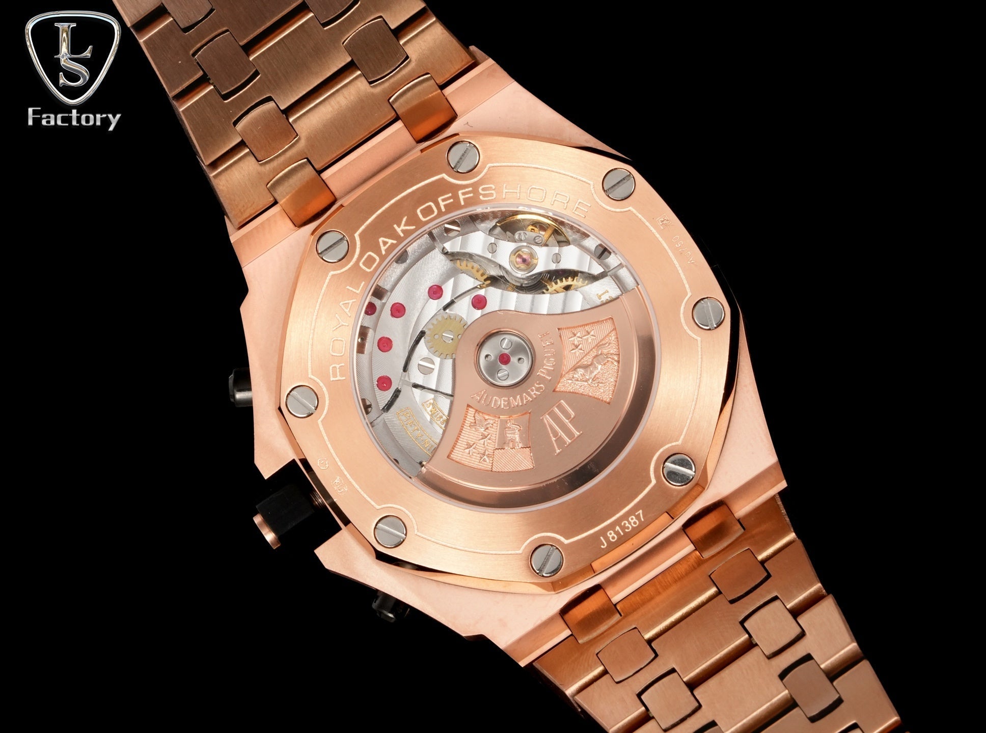 Audemars Piguet Royal Oak Offshore Chronograph 42mm Rose Gold Cream Dial