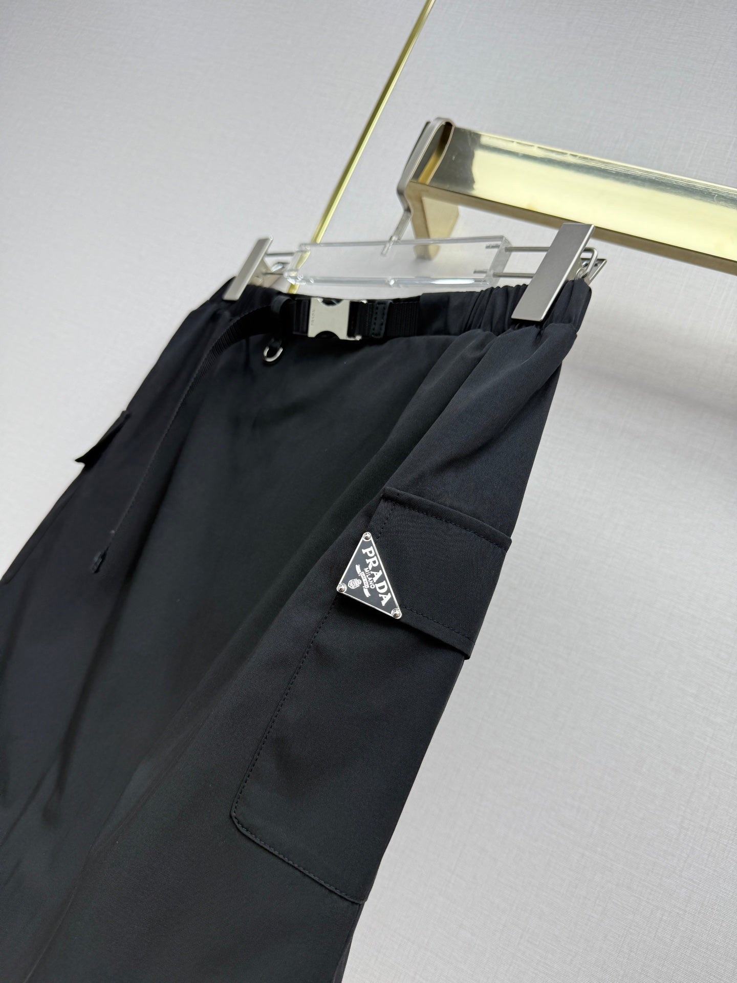 Prada 2026 Short Shirt With Skirt Set Cotton 393360