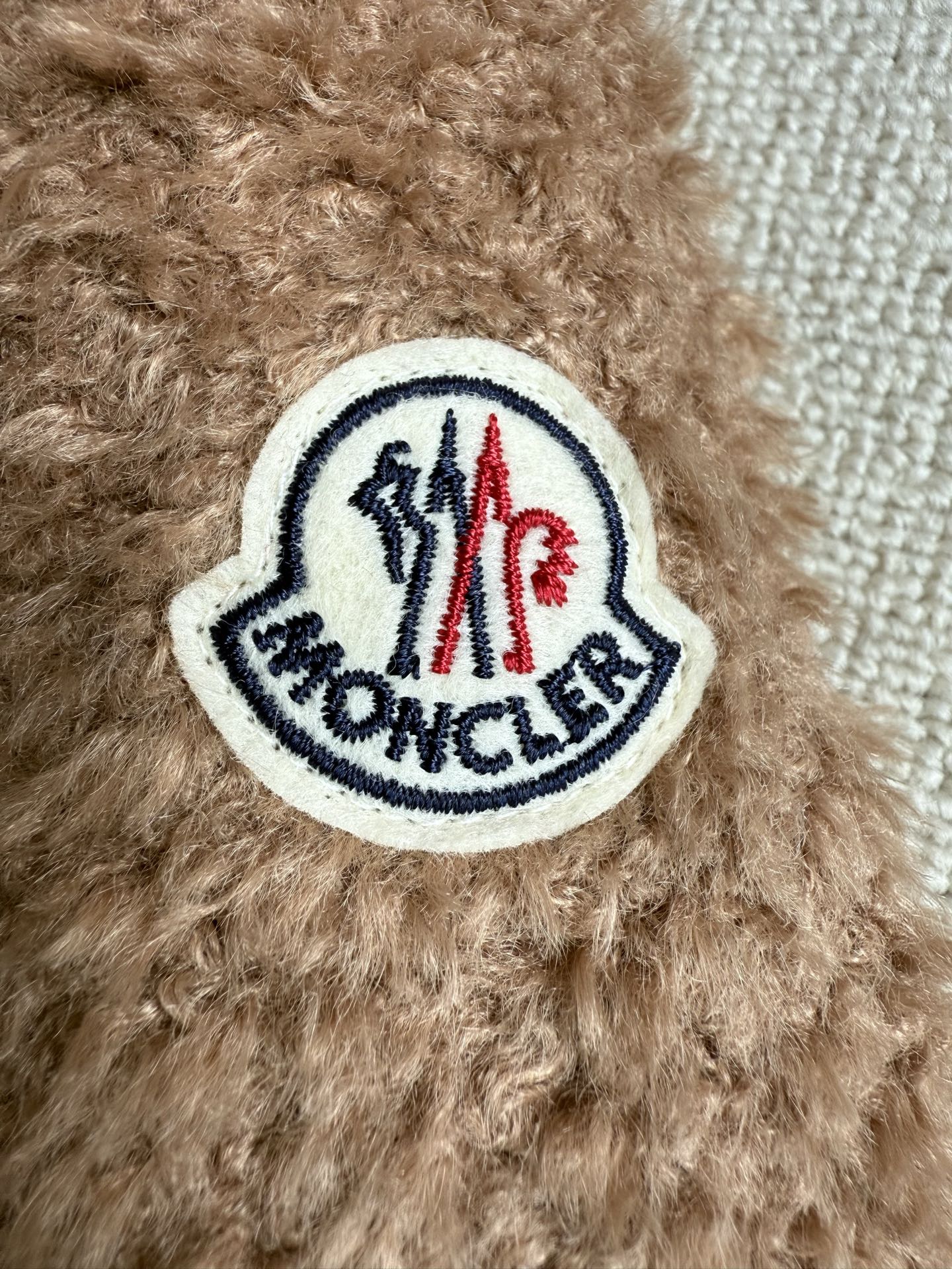 Moncler 2025 Marne Combo Puffer Jacket Brown Wool Down