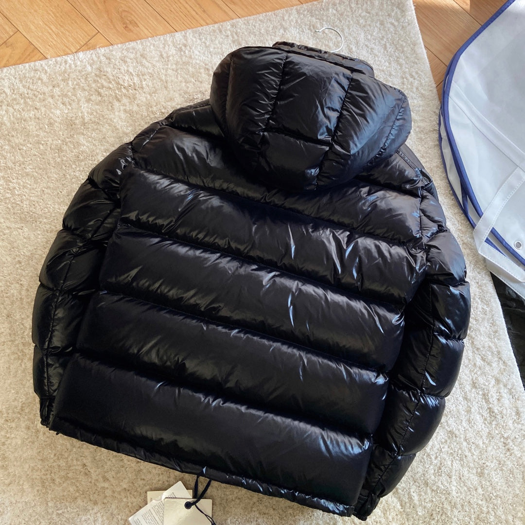 Moncler 2025 Maya Jacket Black Nylon Down
