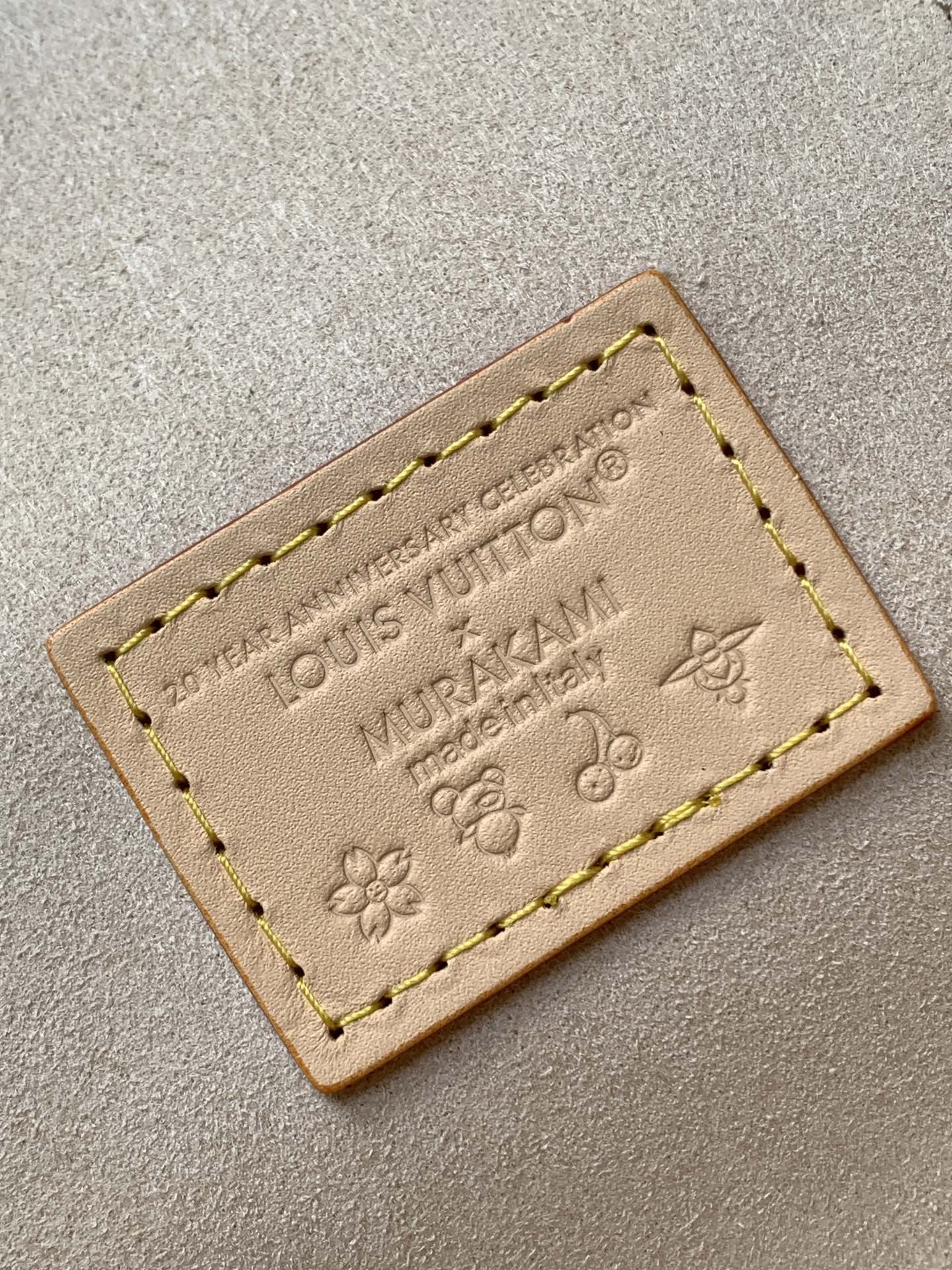 LV 2026 Vanity Chain Pouch 19cm White mix Multicolor Canvas Cowhide 252195