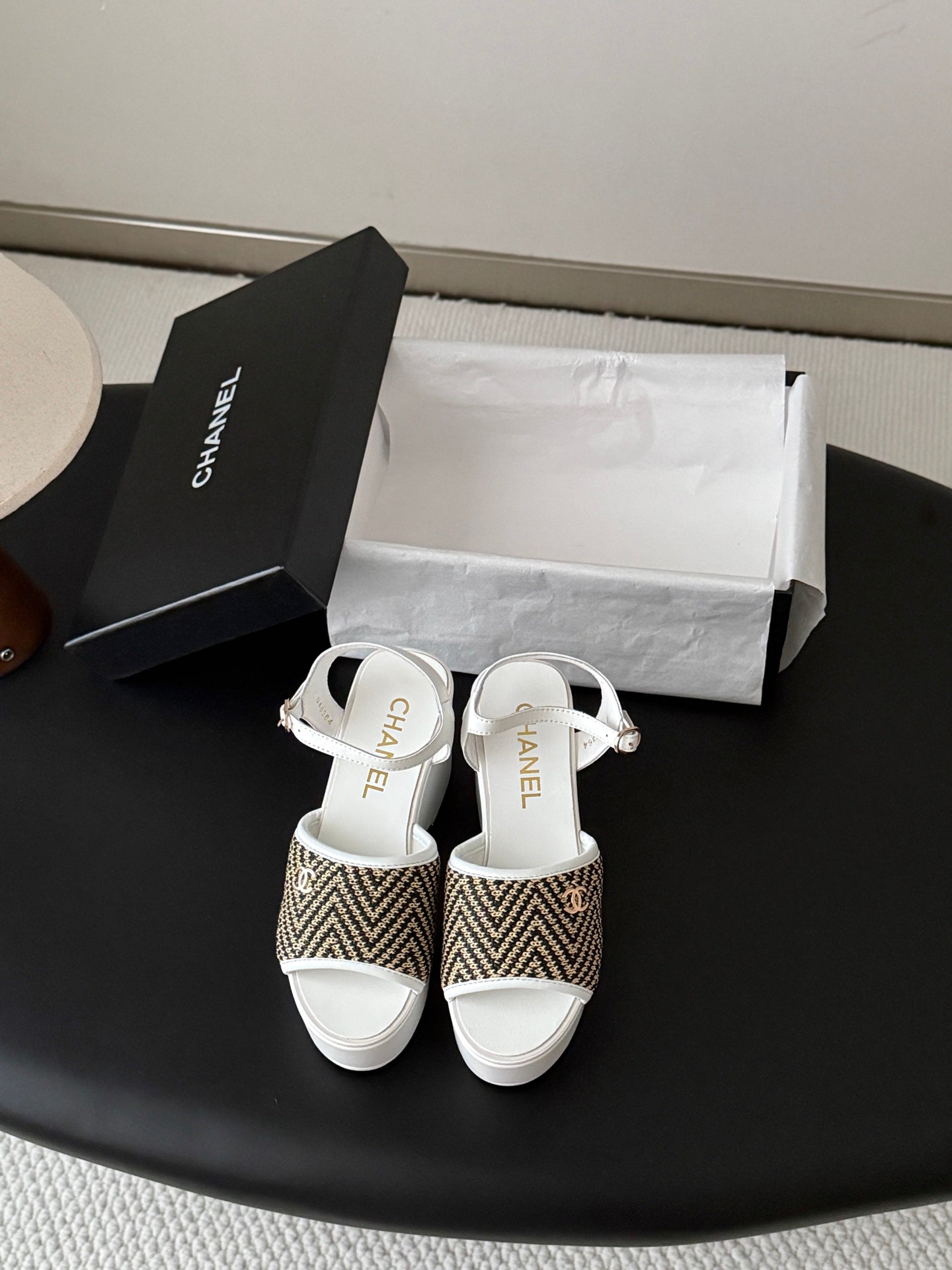 Chanel 2026 Sandals 120mm Lambskin 926361