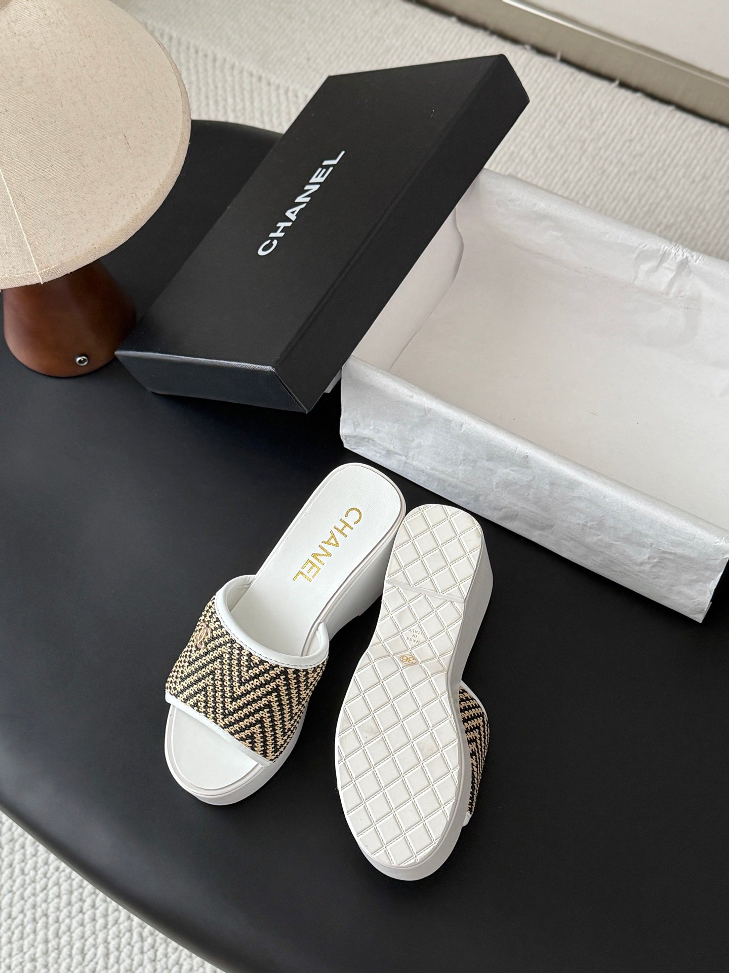 Chanel 2026 Sandals 120mm Lambskin 926367
